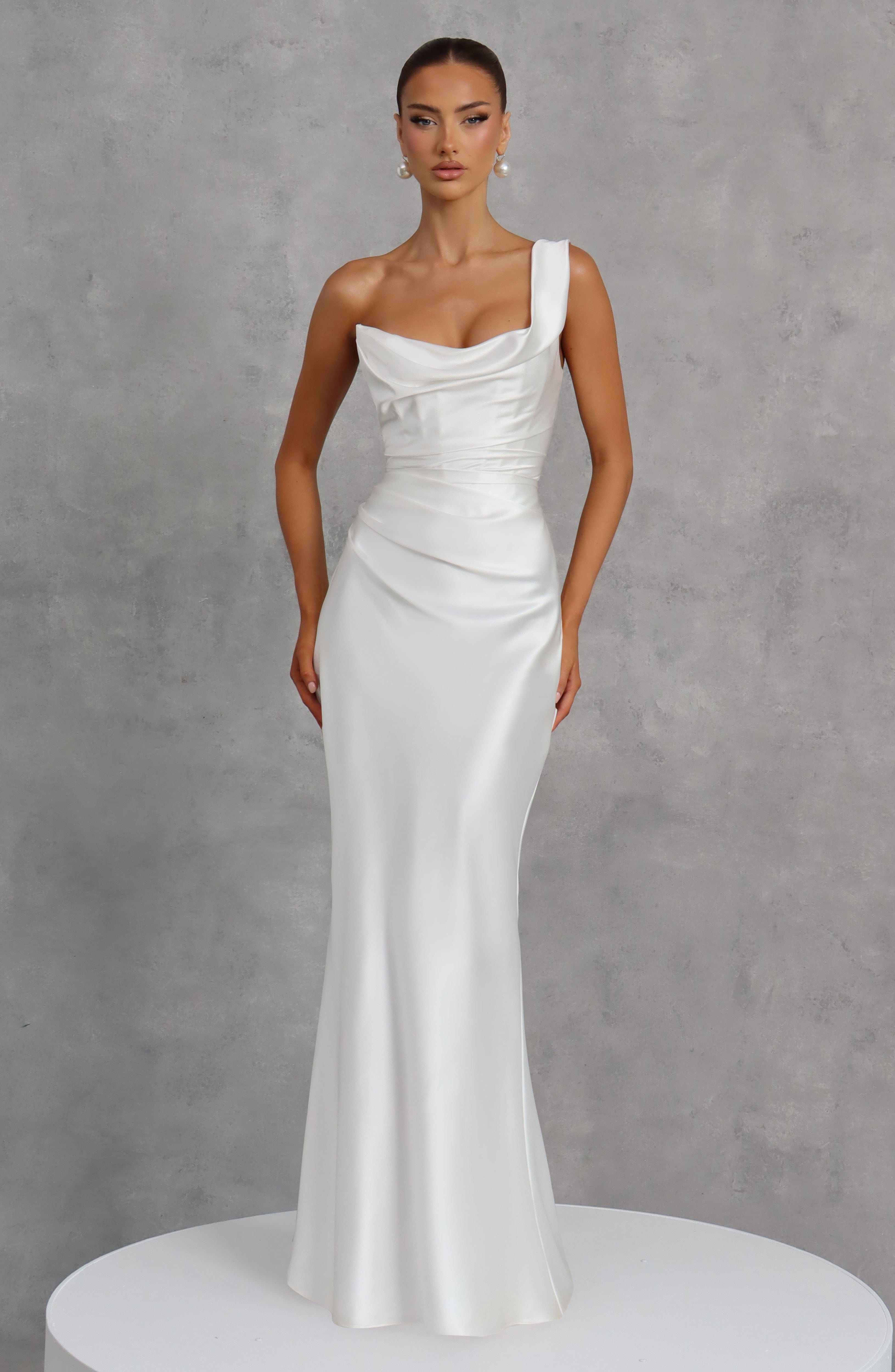 minilena Thalassa Maxi Dress Ivory