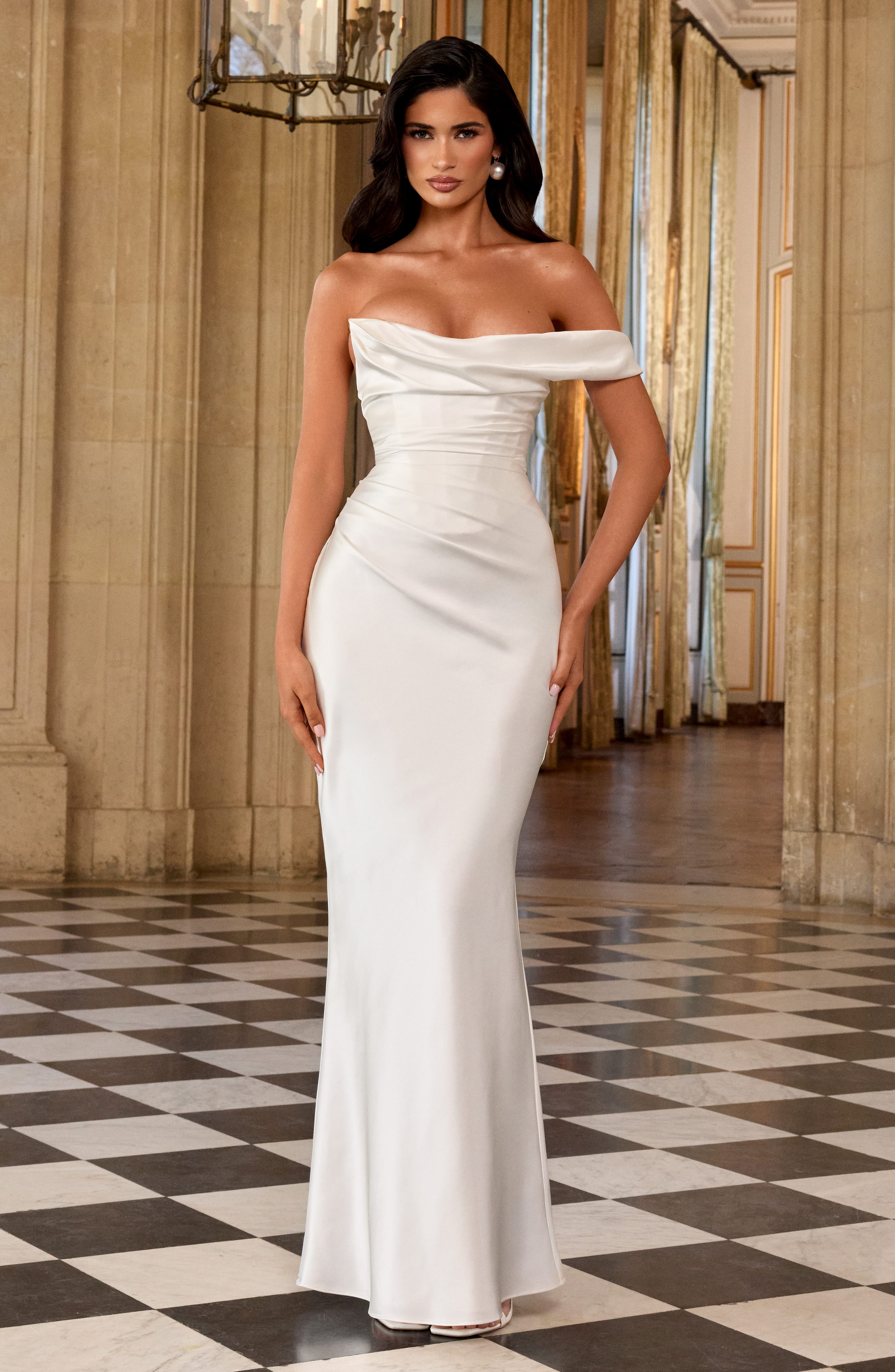 minilena Thalassa Maxi Dress Ivory