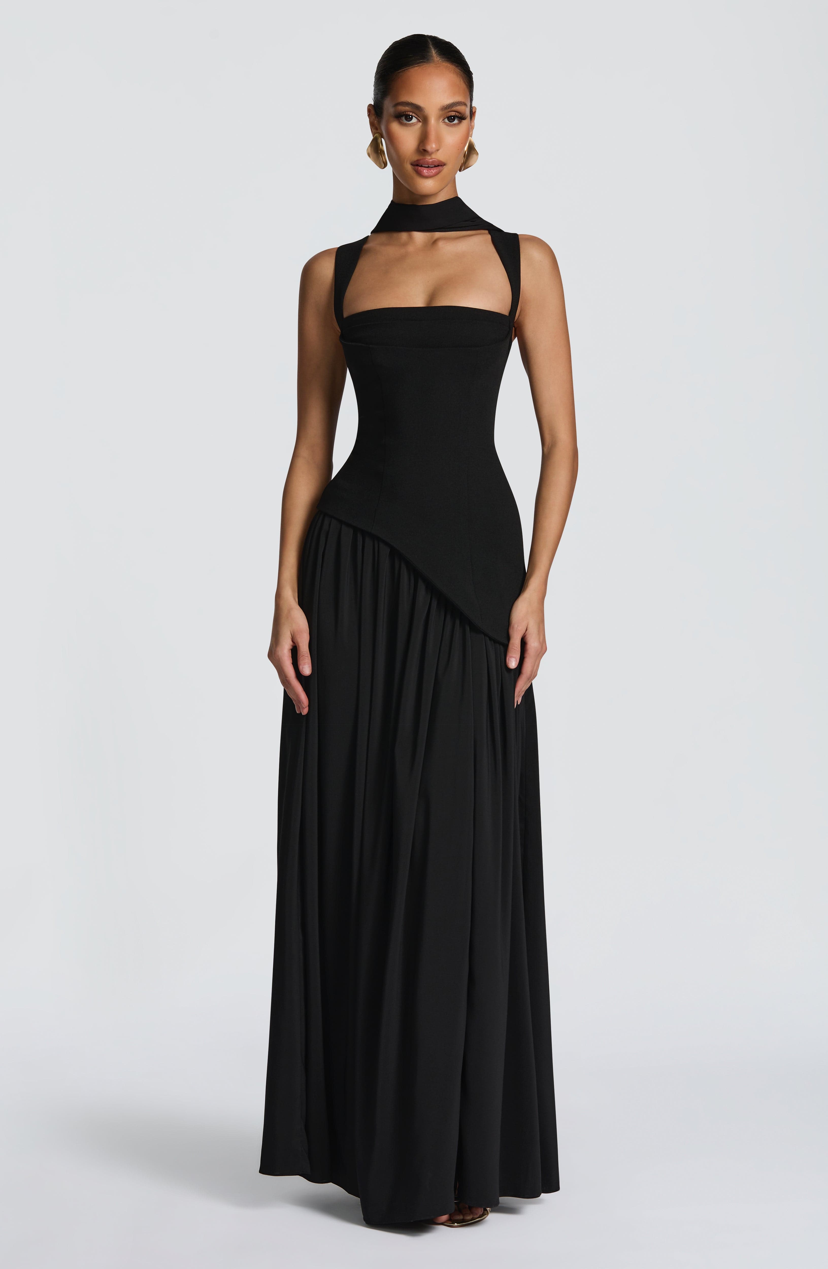 minilena Tullulah Maxi Dress Black