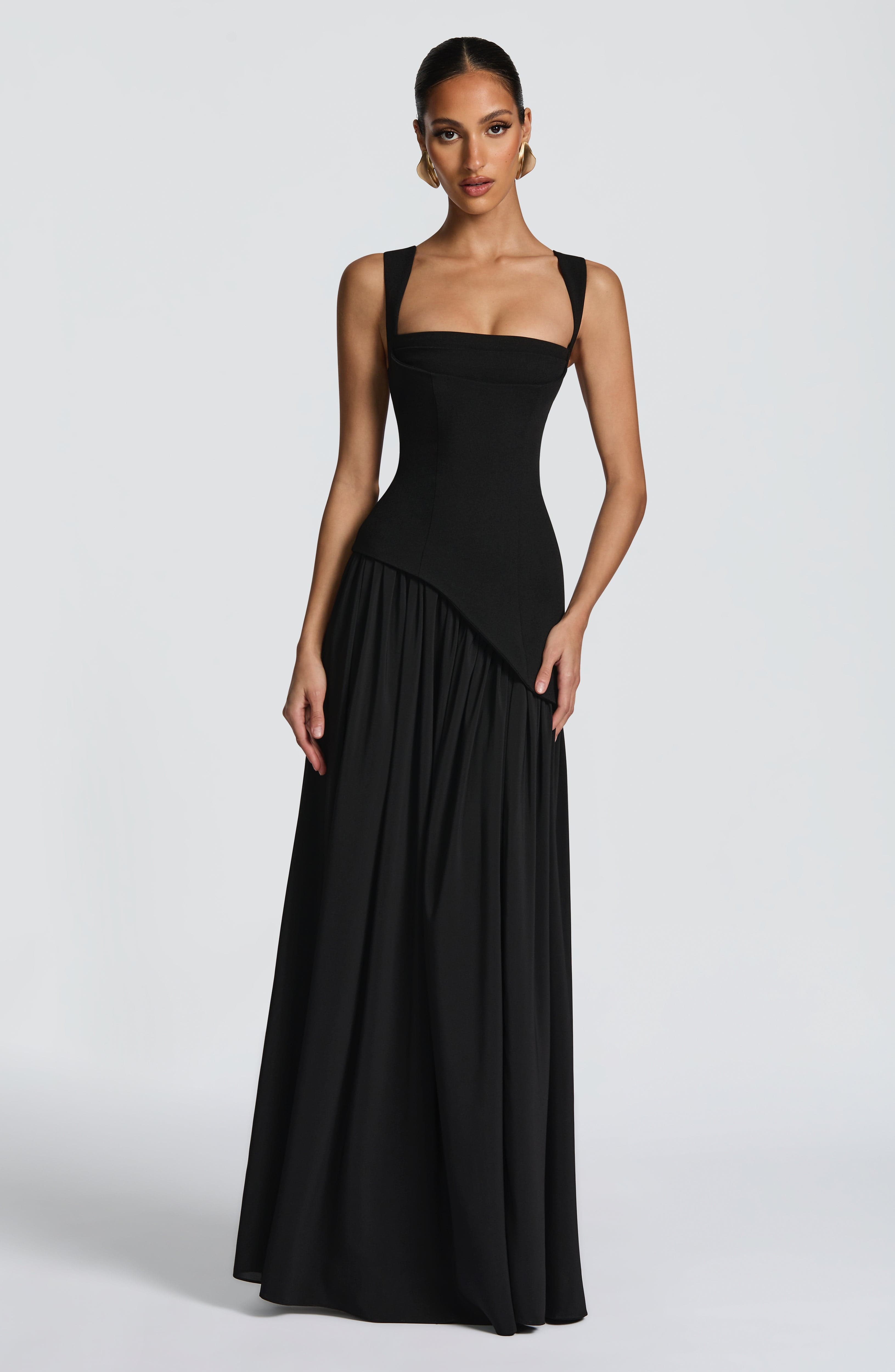 minilena Tullulah Maxi Dress Black