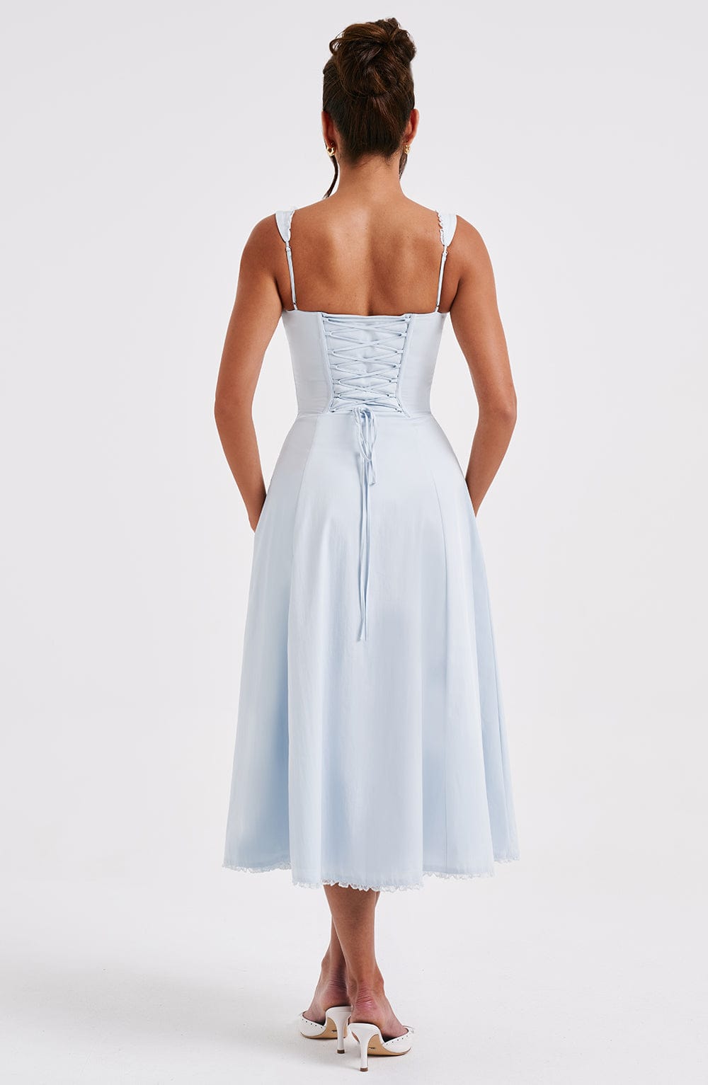 minilena Ulrika Midi Dress Blue