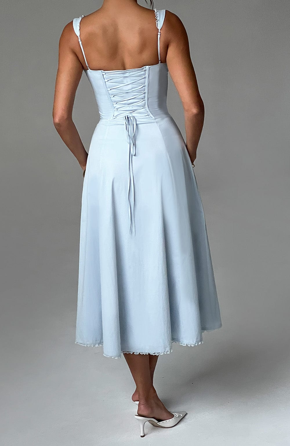 minilena Ulrika Midi Dress Blue