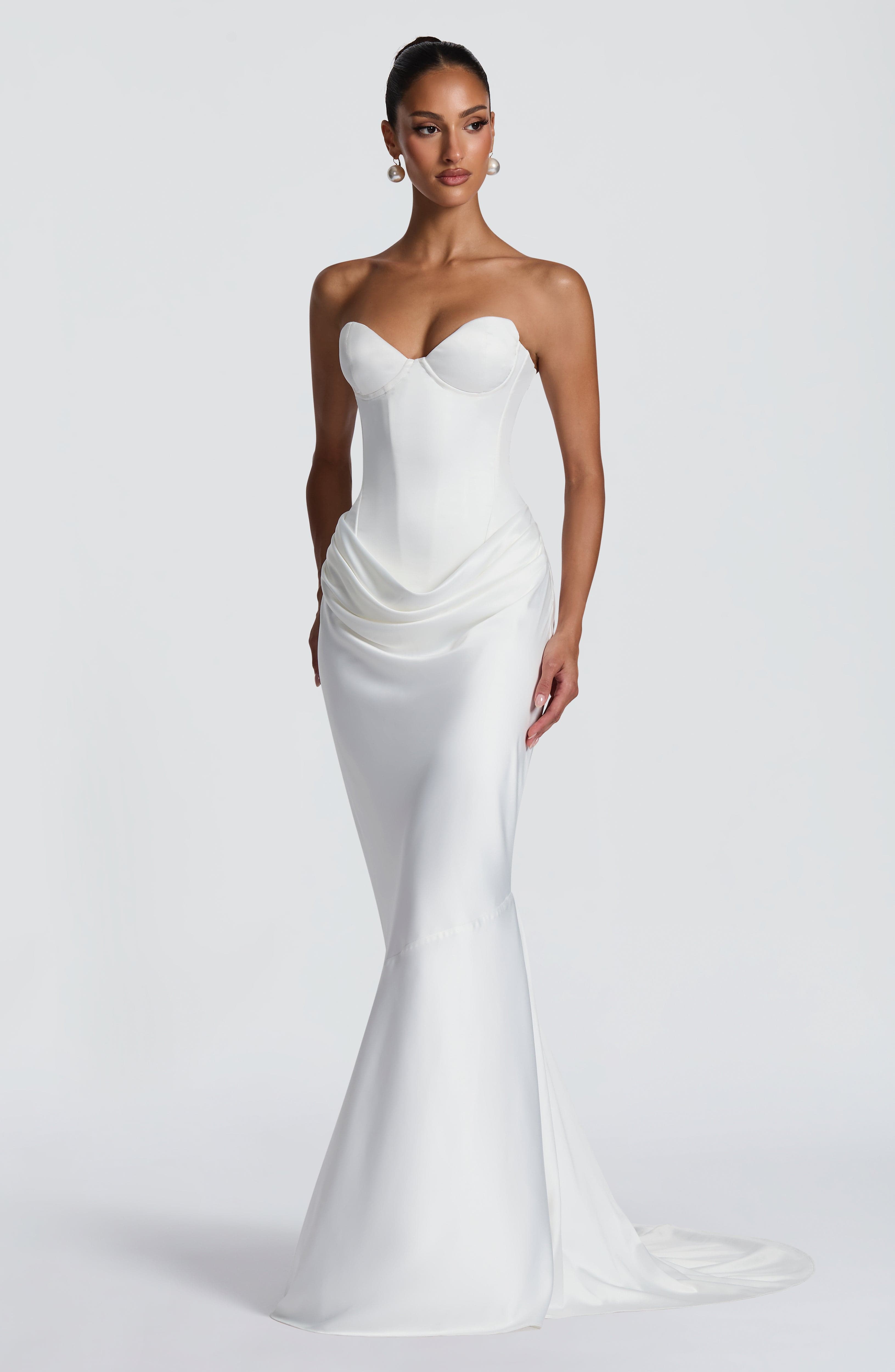 minilena Vaila Gown Ivory