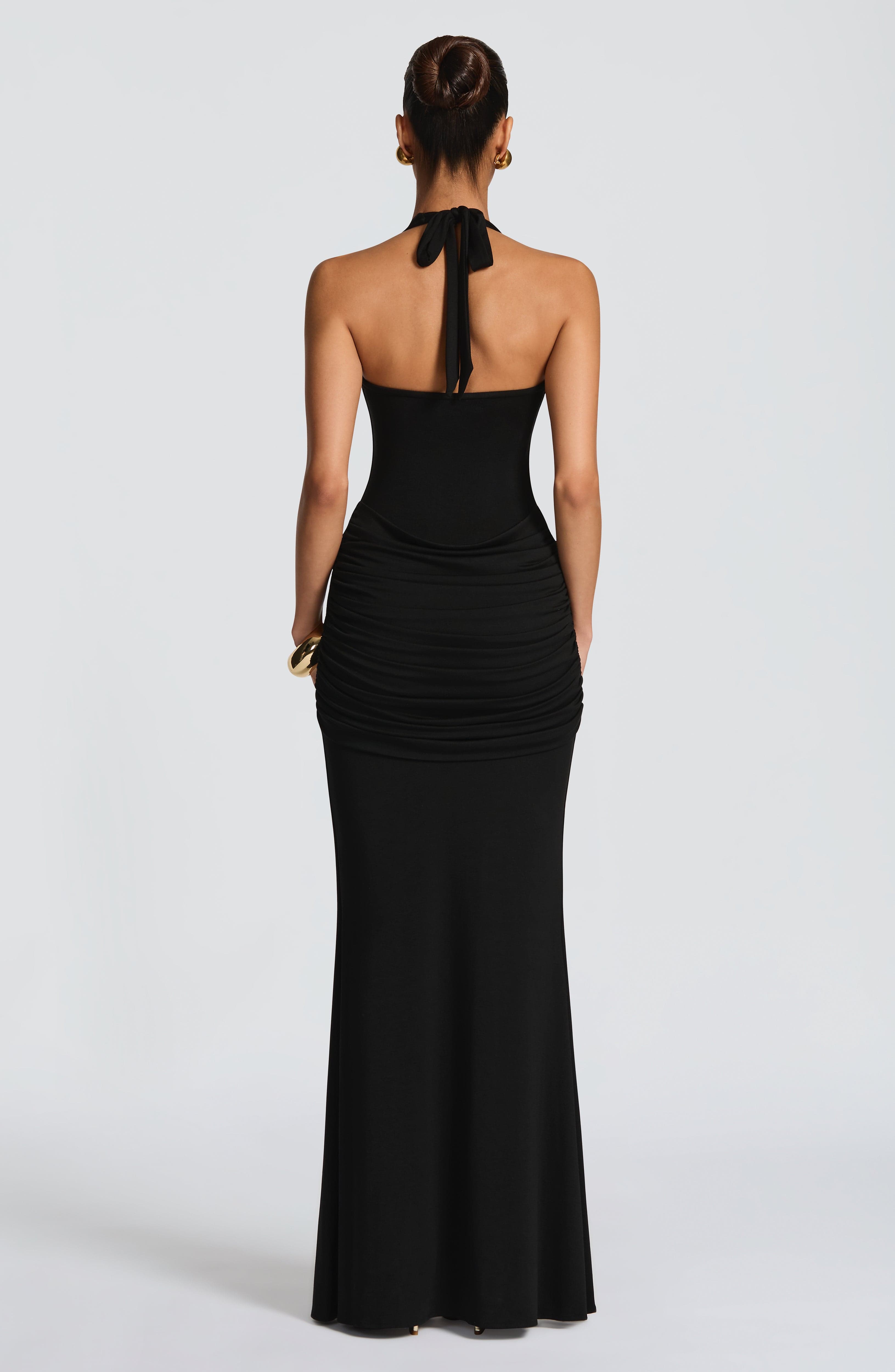 minilena Veneda Maxi Dress Black