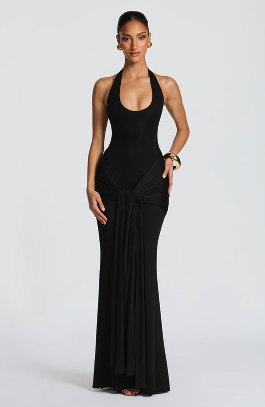 minilena Veneda Maxi Dress Black