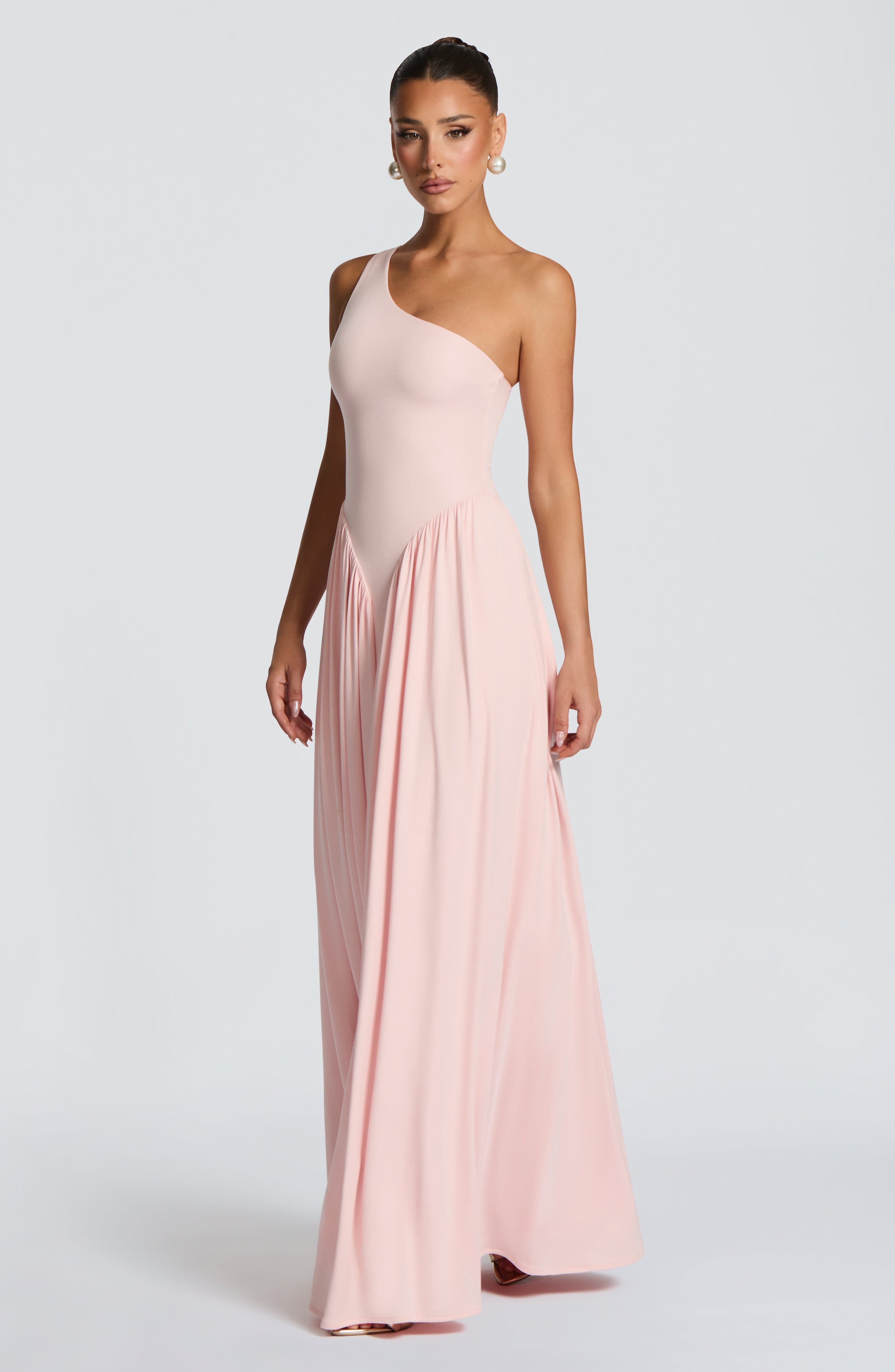 minilena Vespera Maxi Dress Soft Blush