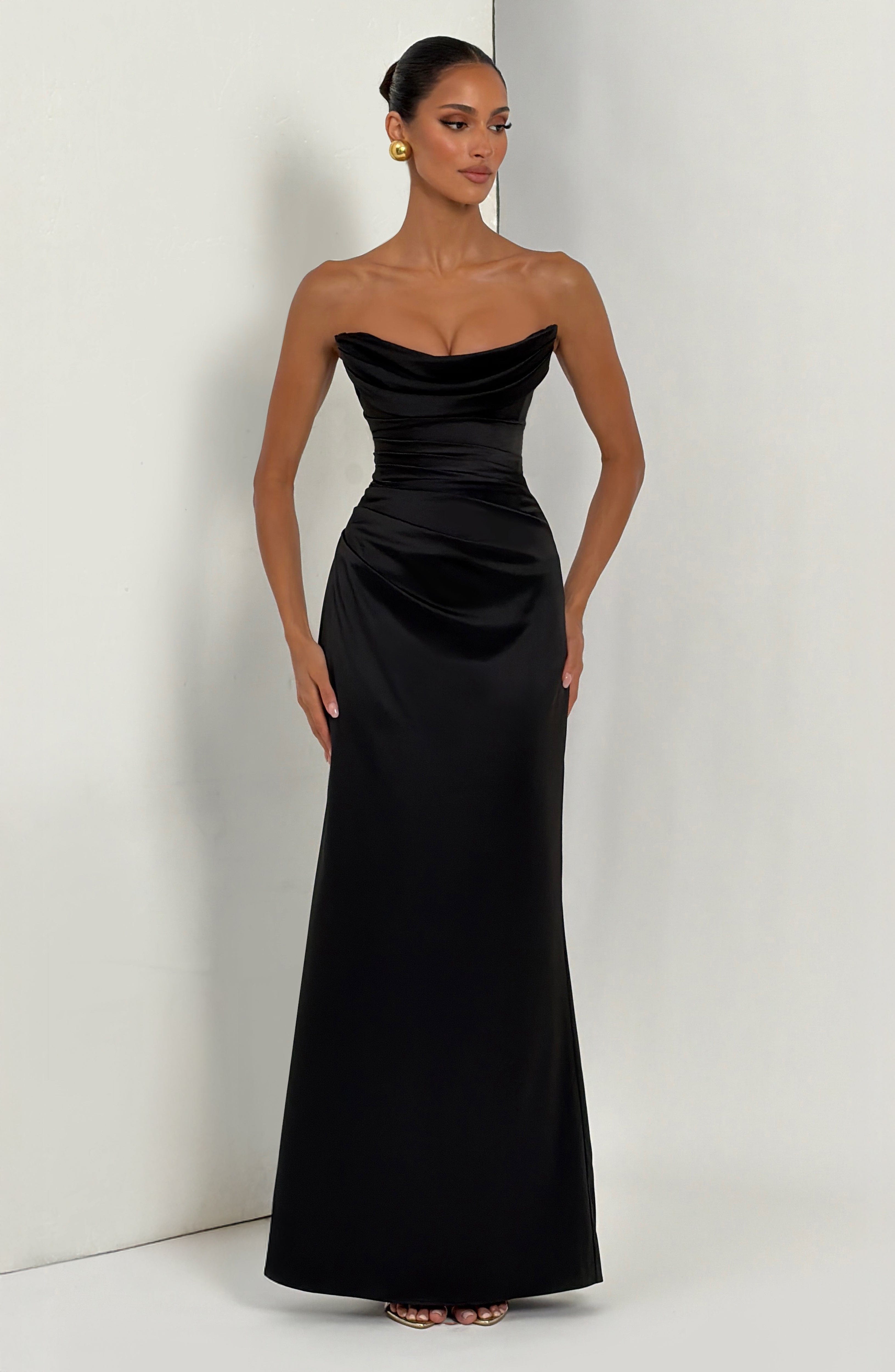 minilena Vessa Maxi Dress Black