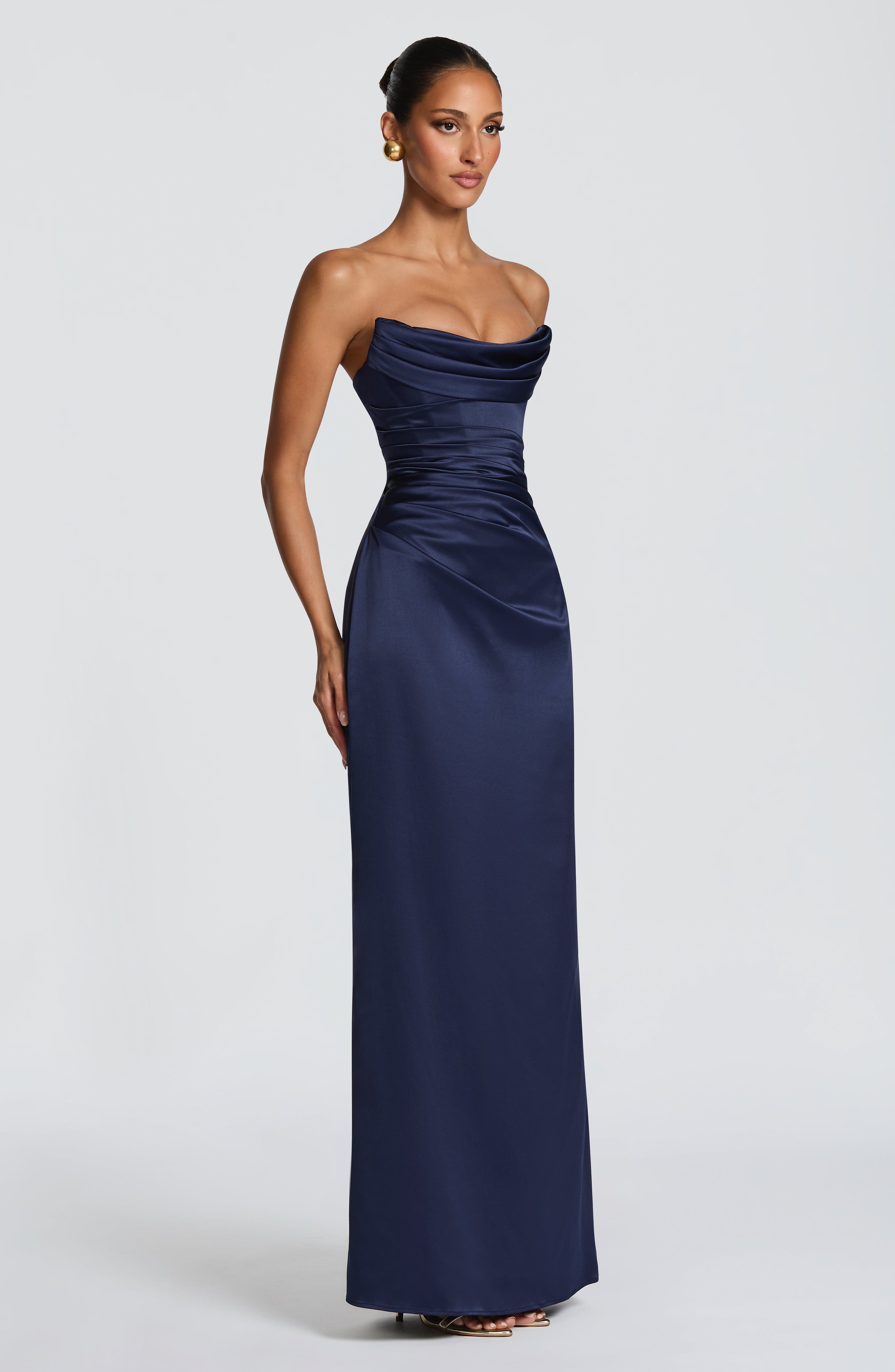 minilena Vessa Maxi Dress Navy