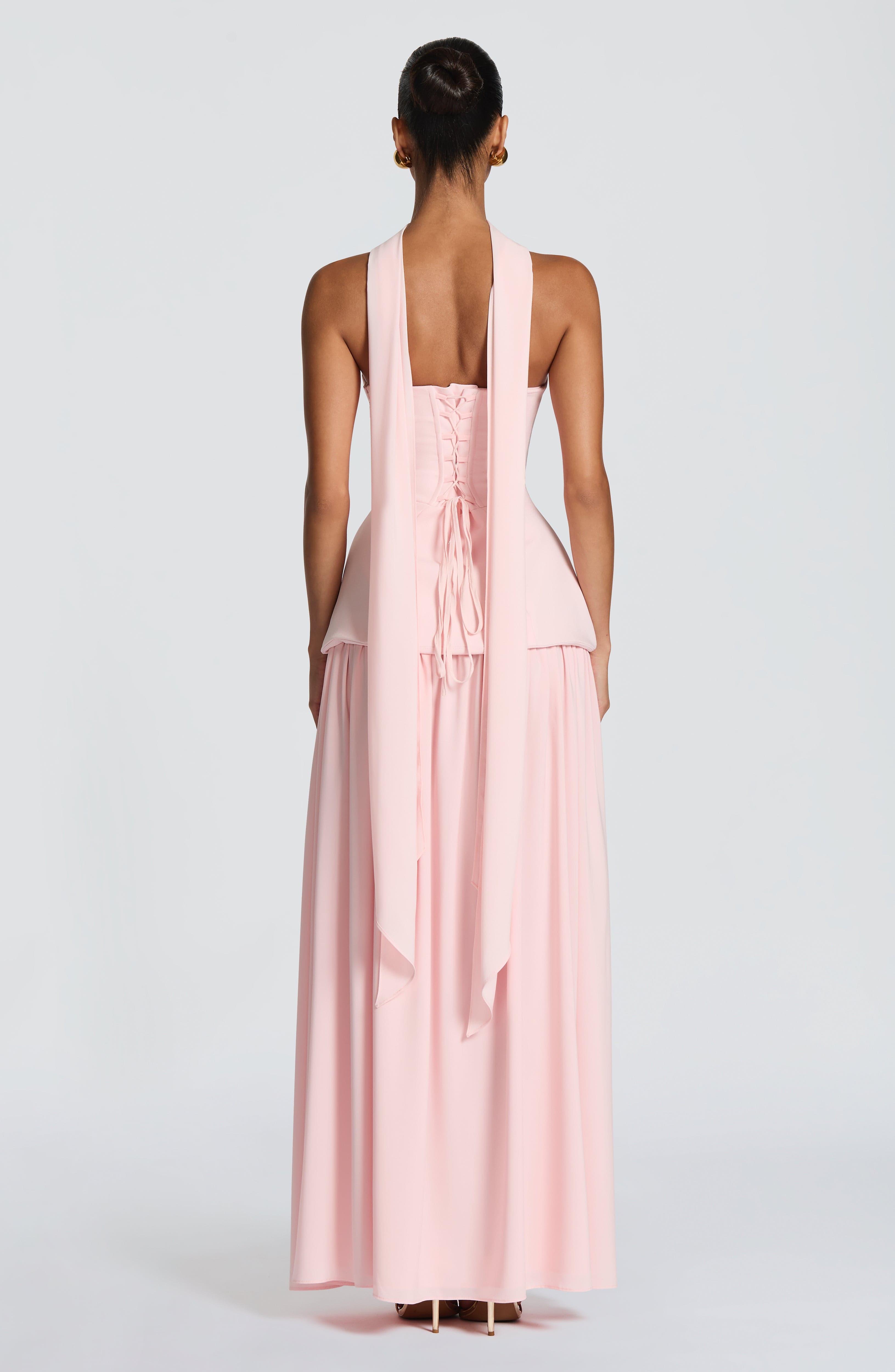 minilena Vietta Maxi Dress Blush