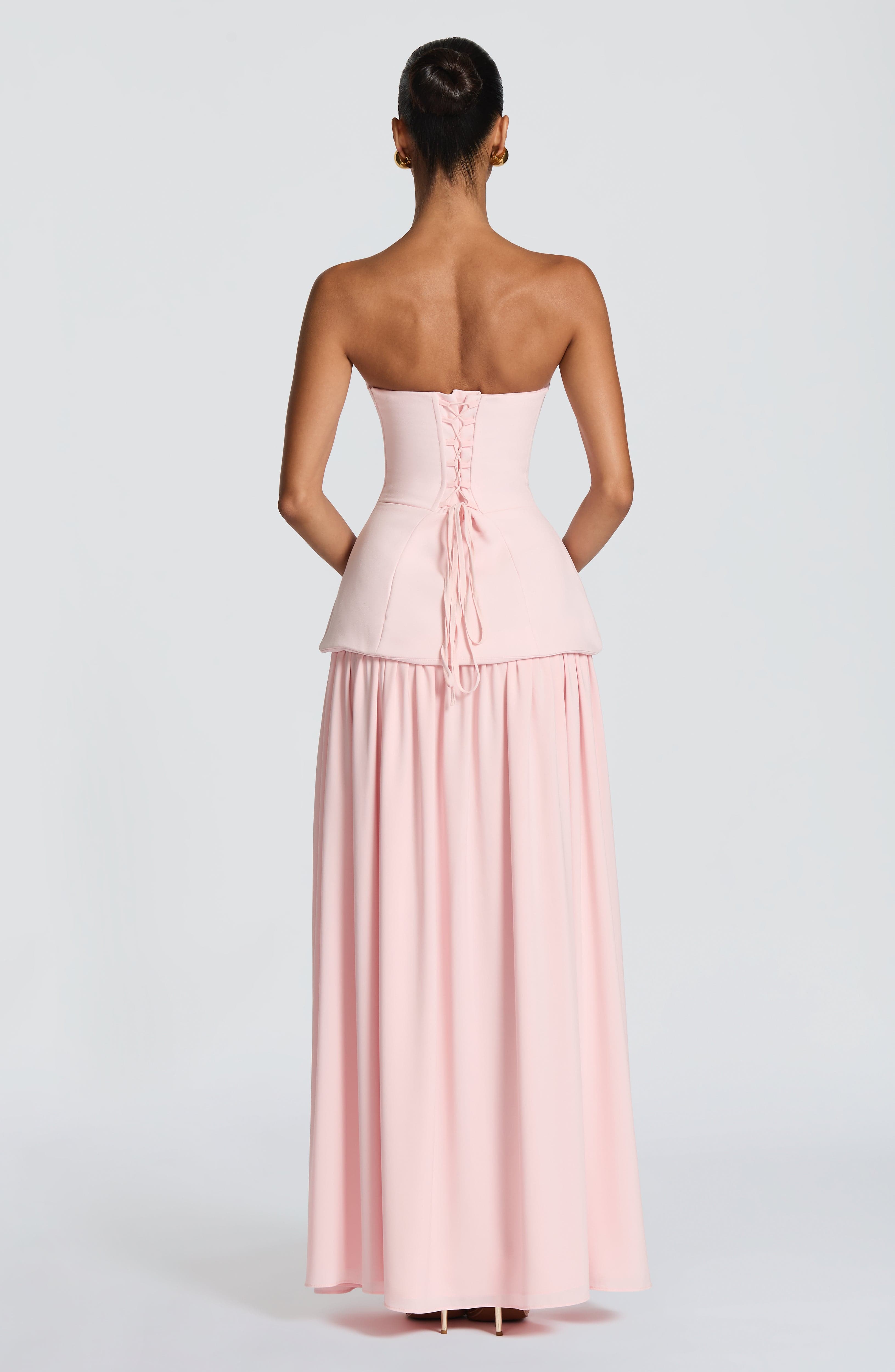minilena Vietta Maxi Dress Blush