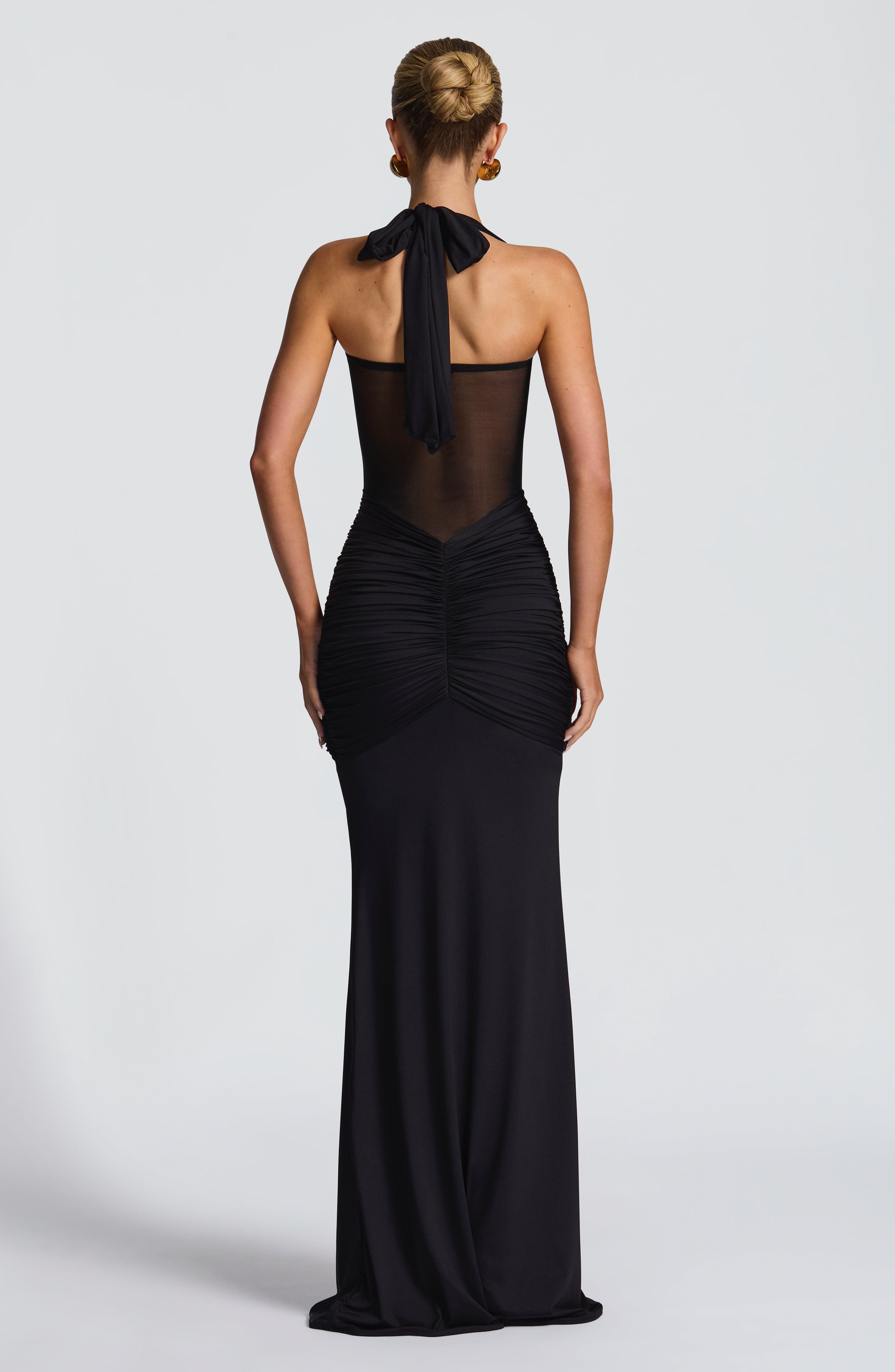 minilena Vixen Maxi Dress Black