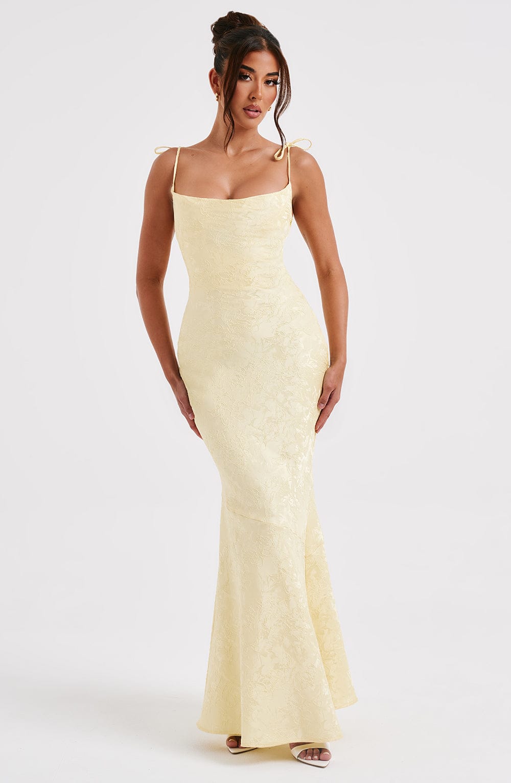 minilena Whitney Maxi Dress Lemon