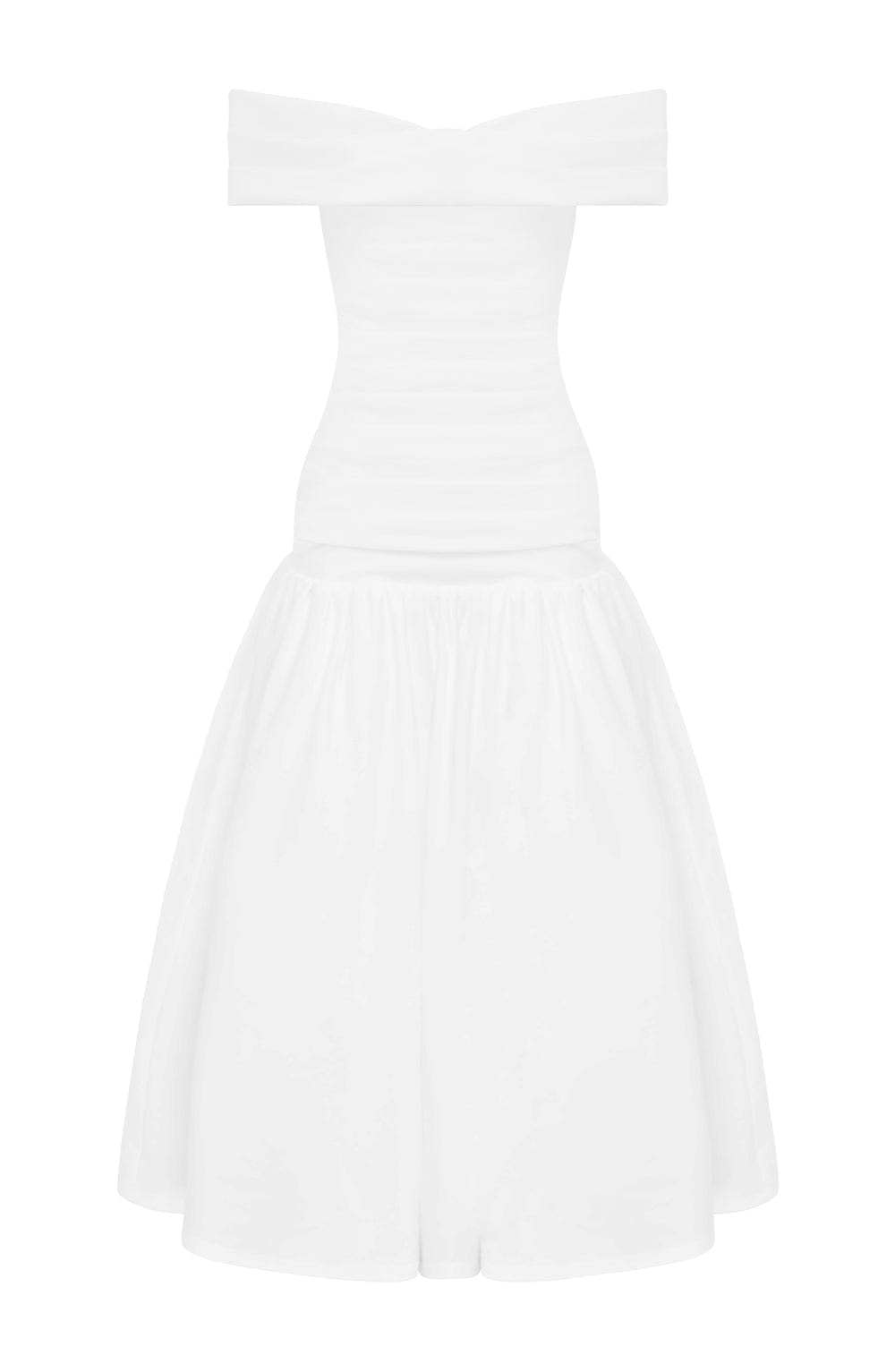 minilena Wilhelmina Midaxi Dress Ivory