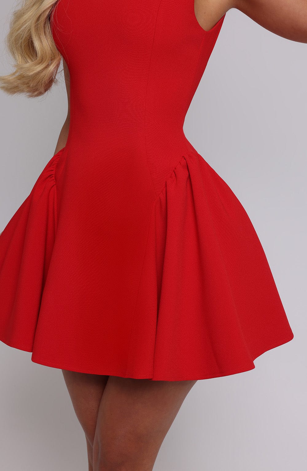 minilena Yalina Mini Dress Red