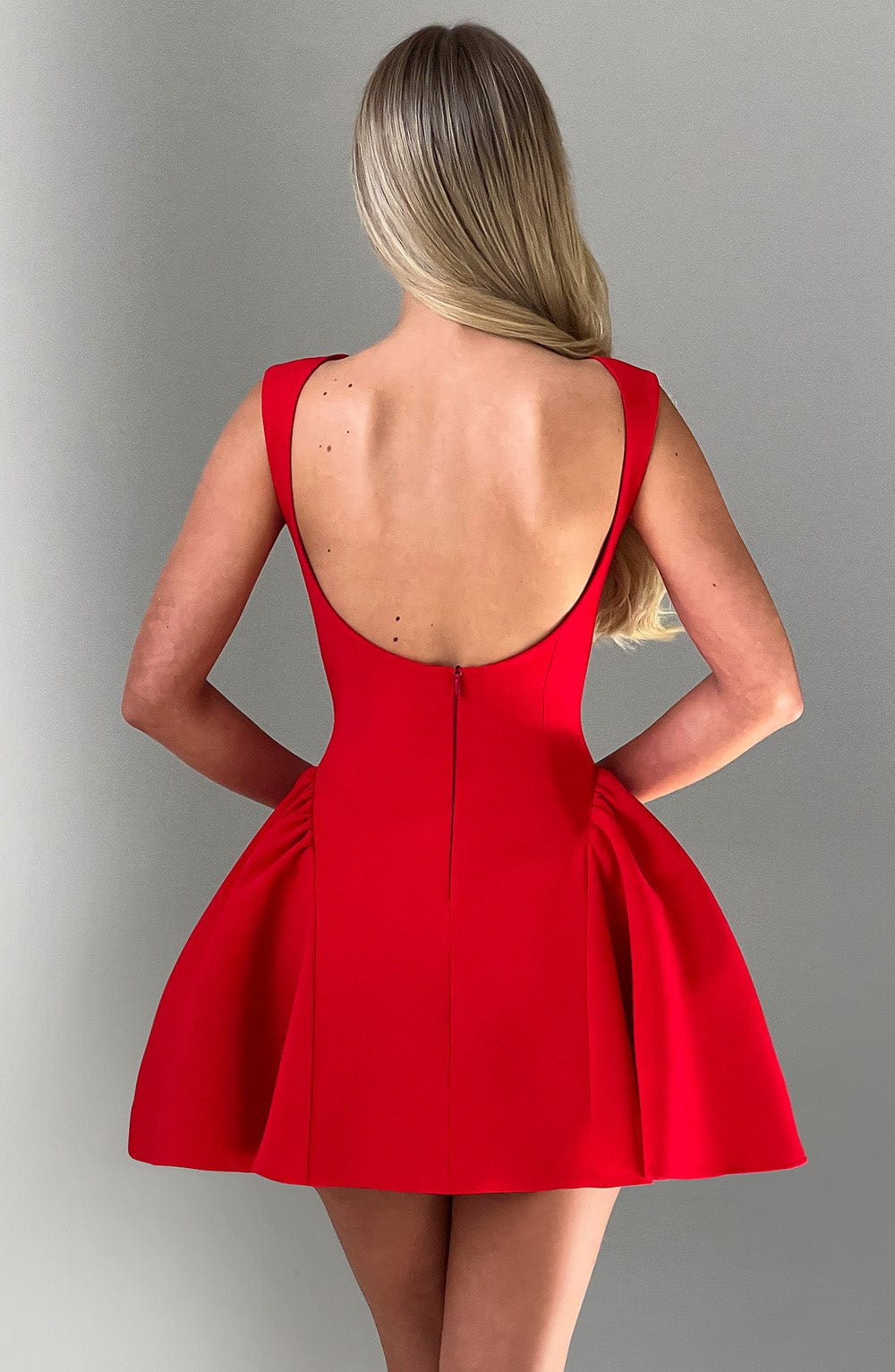 minilena Yalina Mini Dress Red