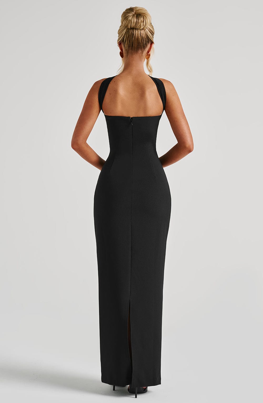 minilena Yulia Maxi Dress Black
