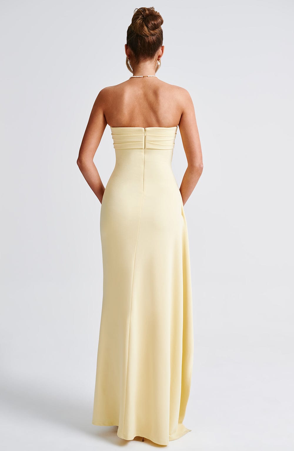 minilena Zafira Maxi Dress Lemon
