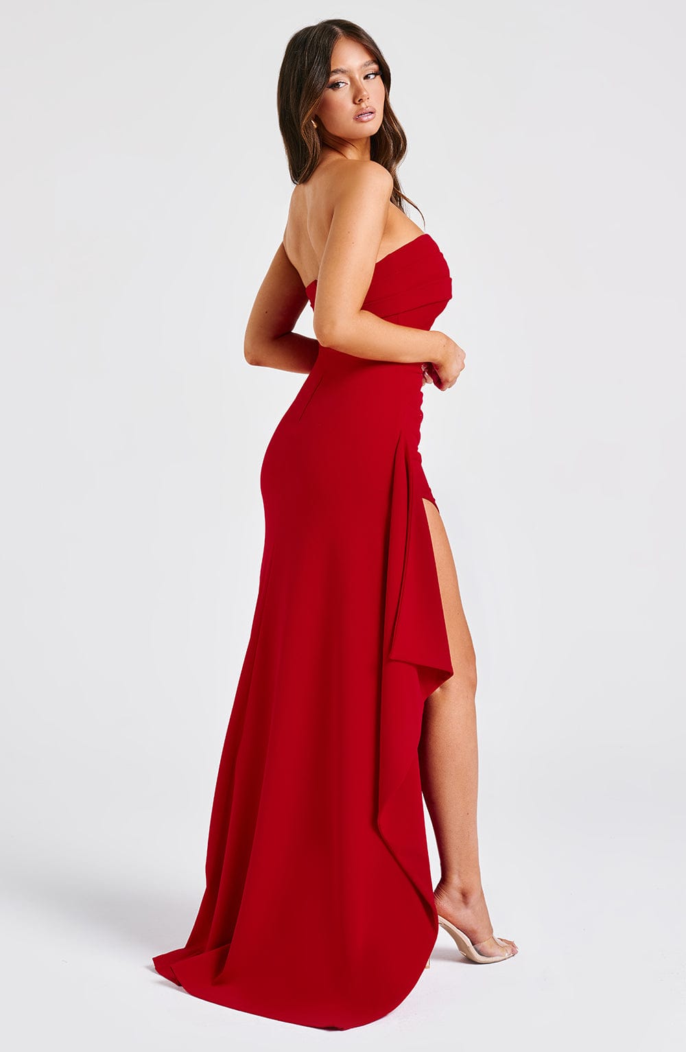 minilena Zafira Maxi Dress Red