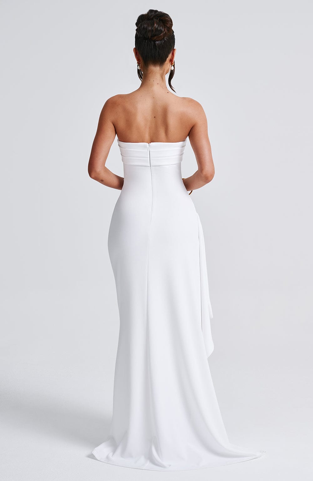 minilena Zafira Maxi Dress White