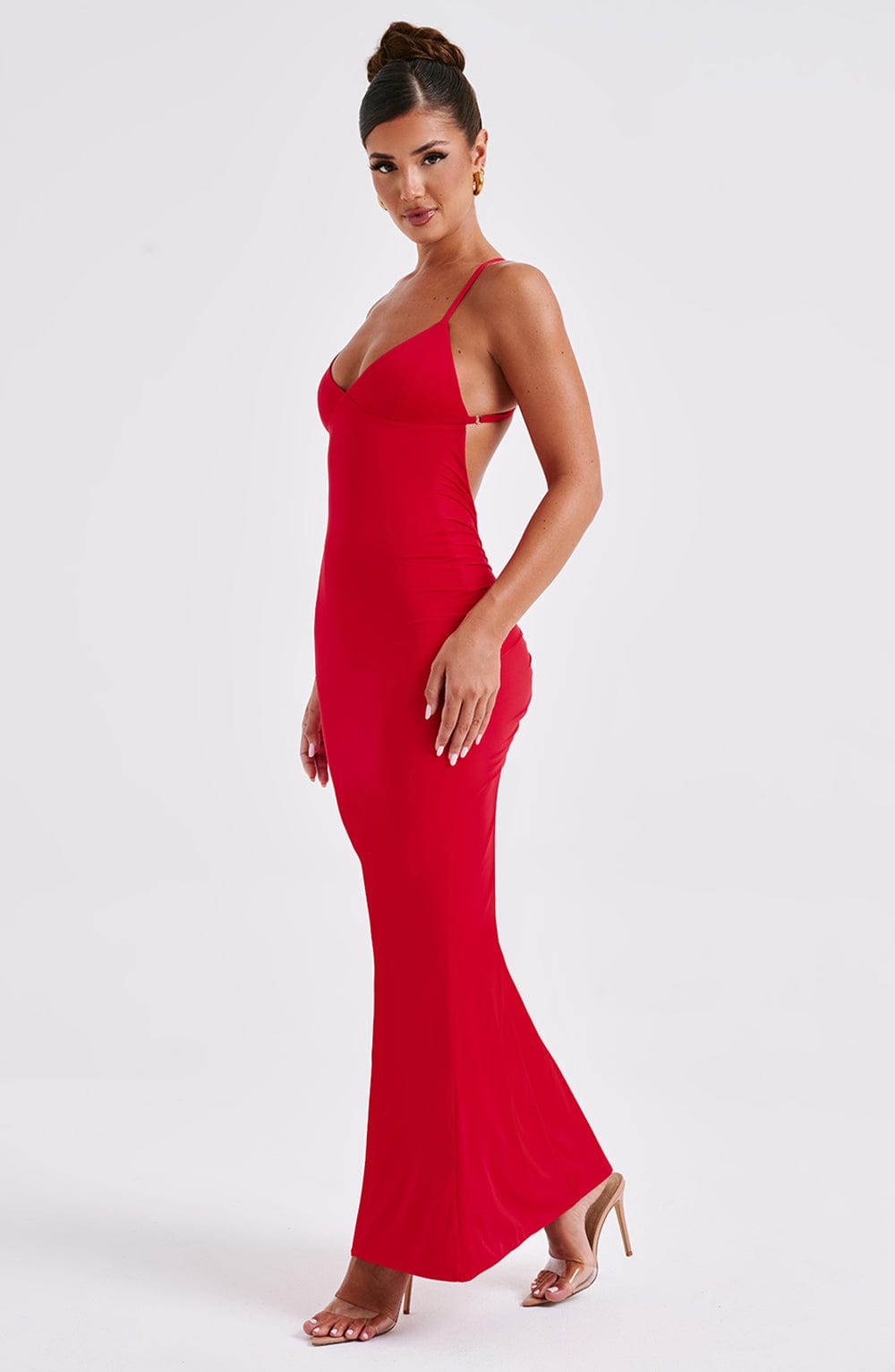 minilena Zelda Maxi Dress Red