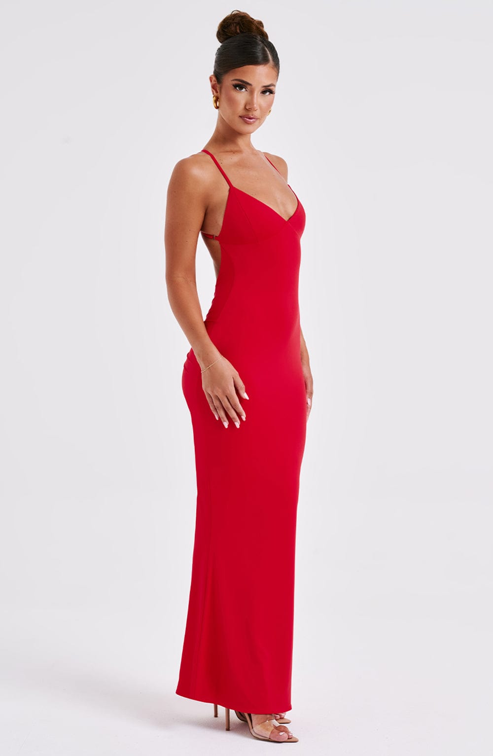minilena Zelda Maxi Dress Red