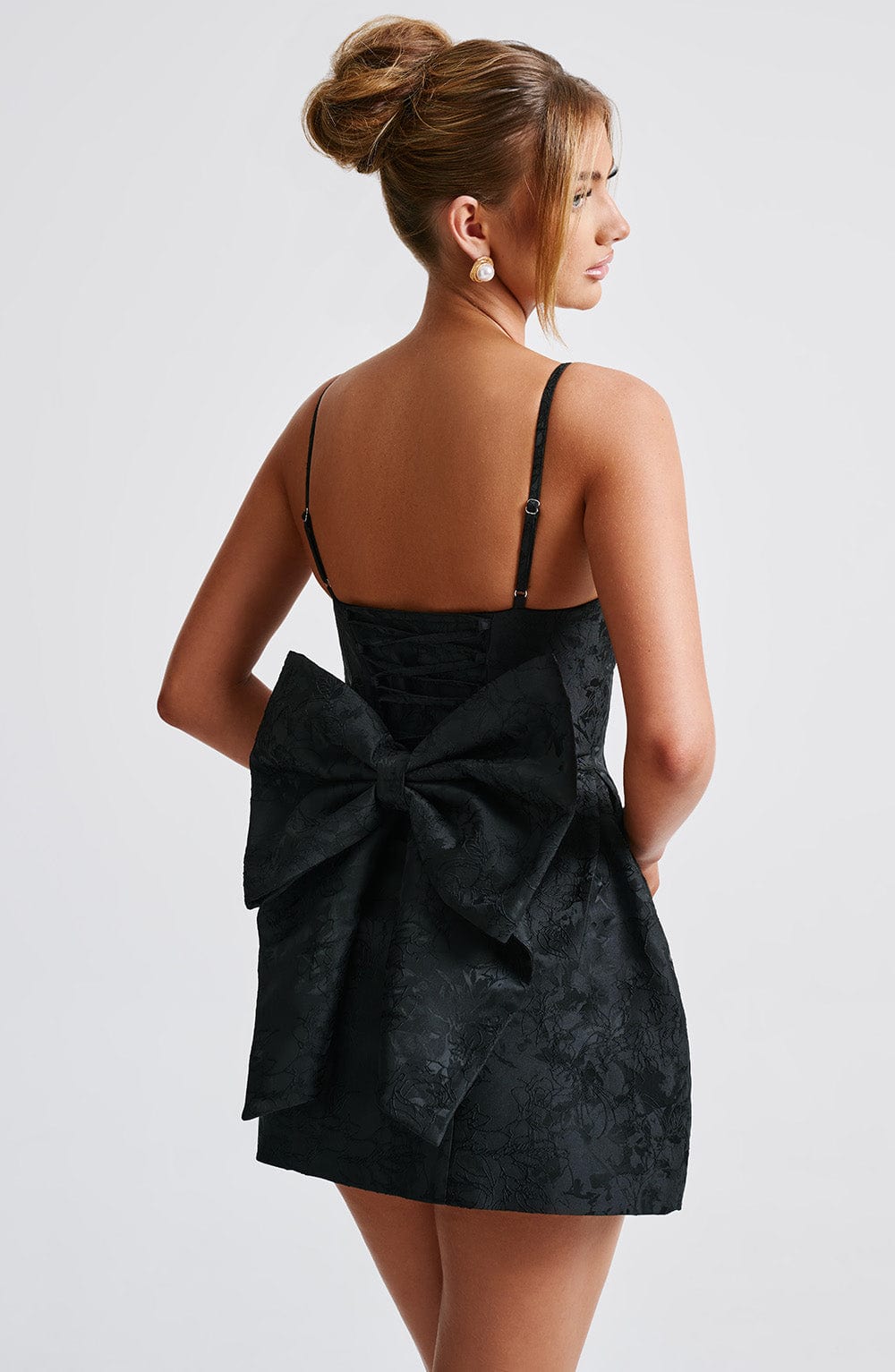 minilena Zoella Mini Dress Black