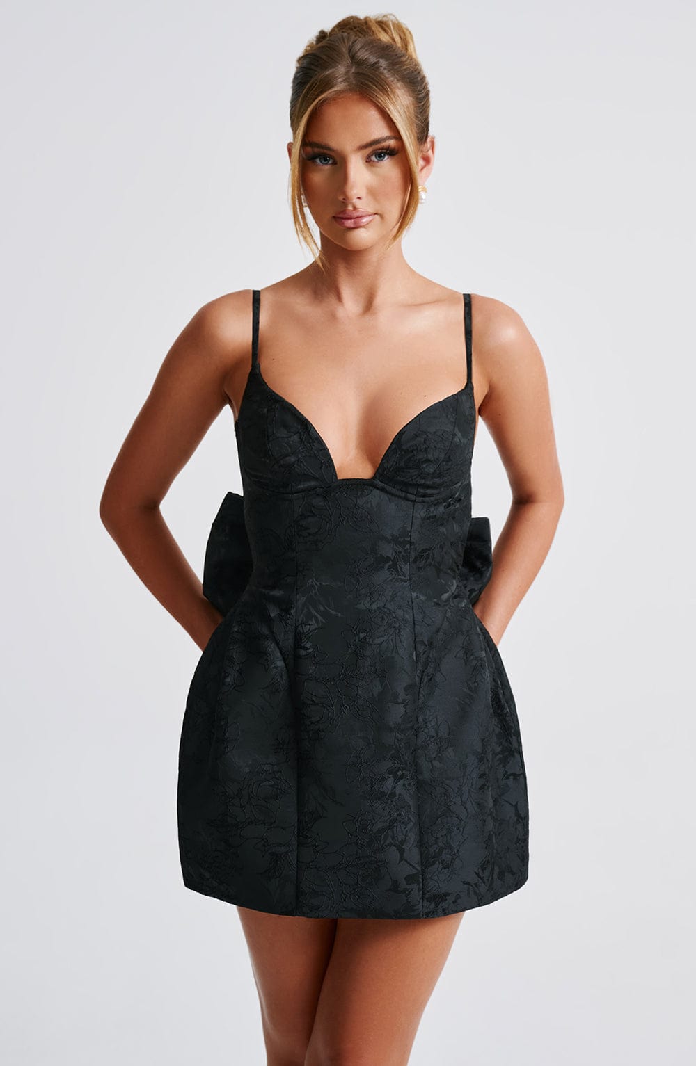 minilena Zoella Mini Dress Black
