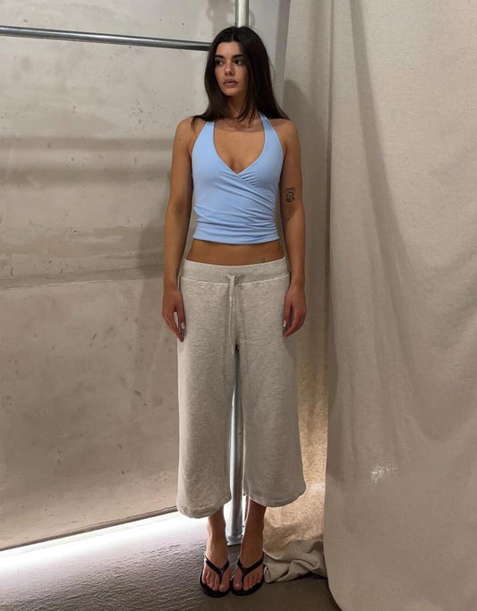 7/8 fluffy trousers