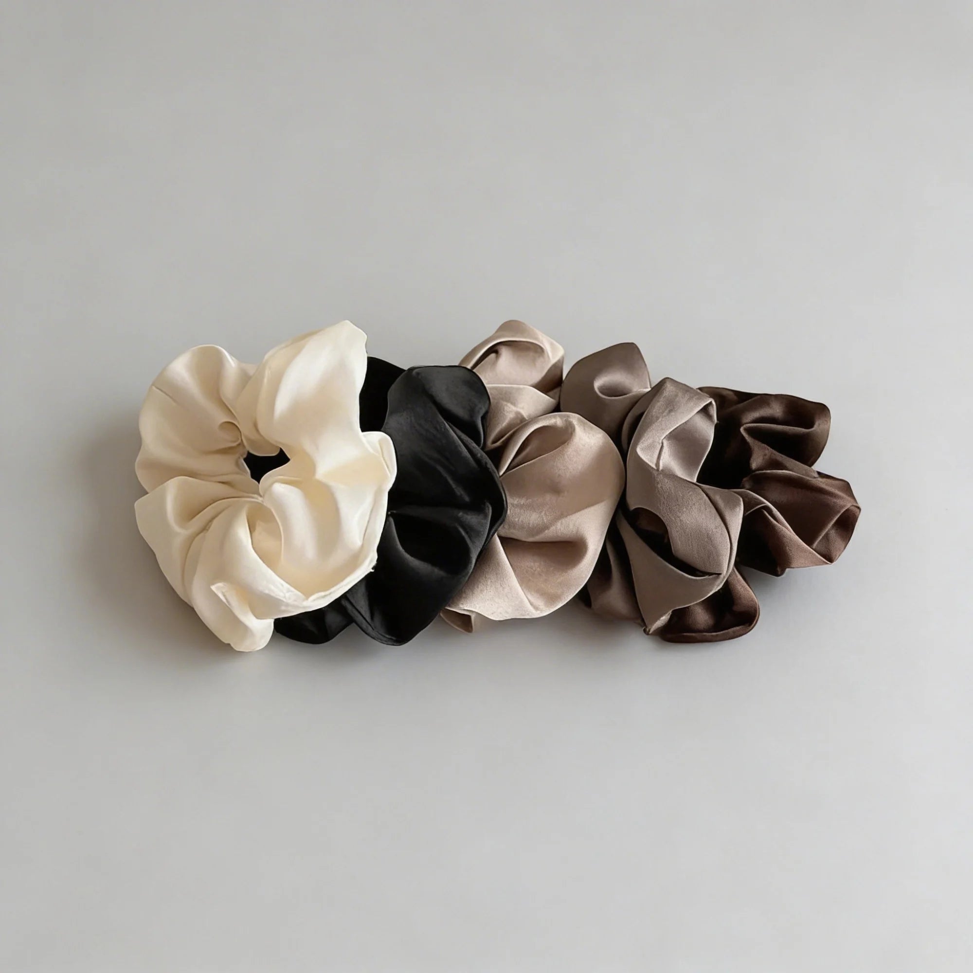 Satin Scrunchies Set