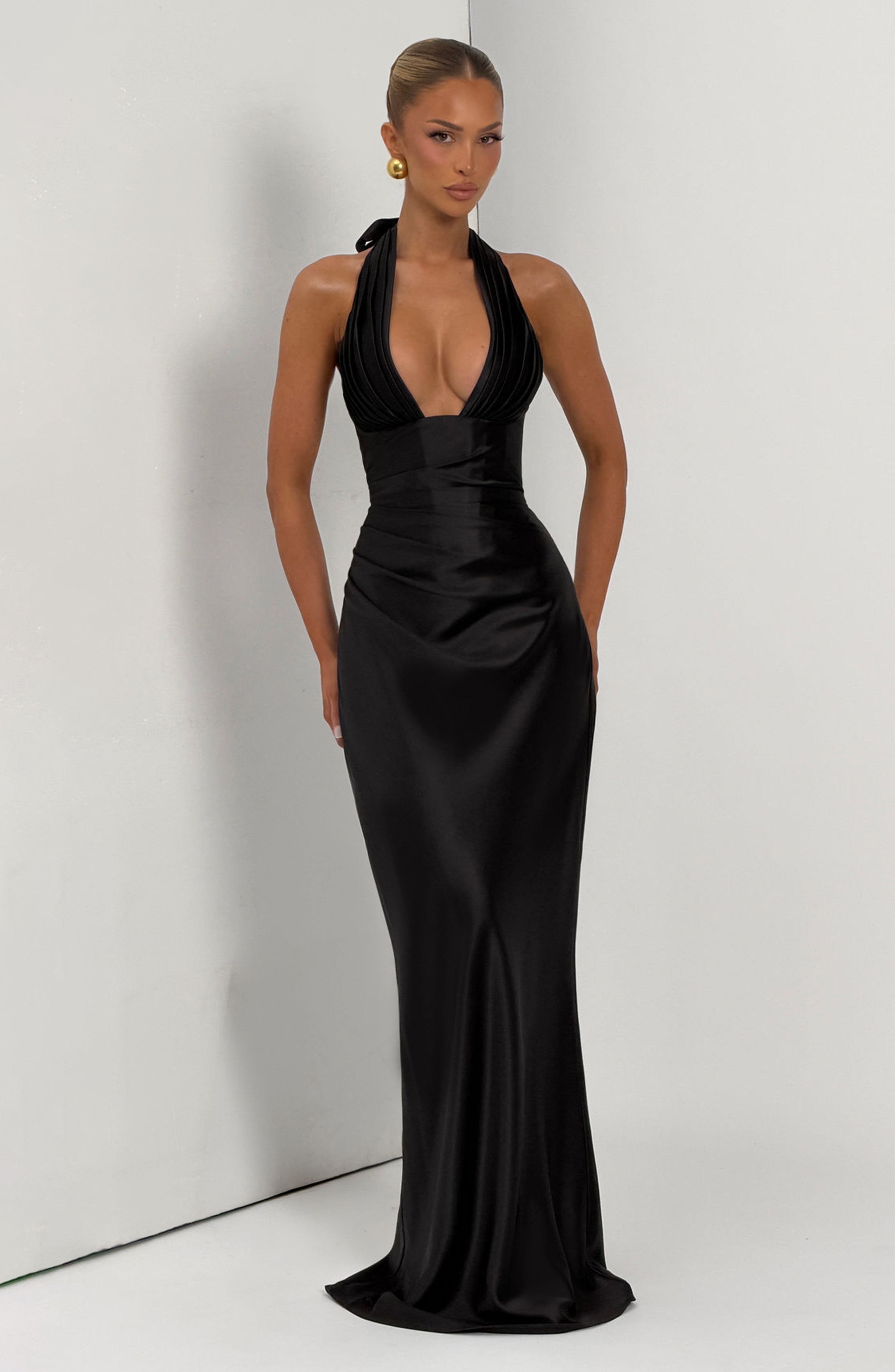 minilena Elowen Maxi Dress Black
