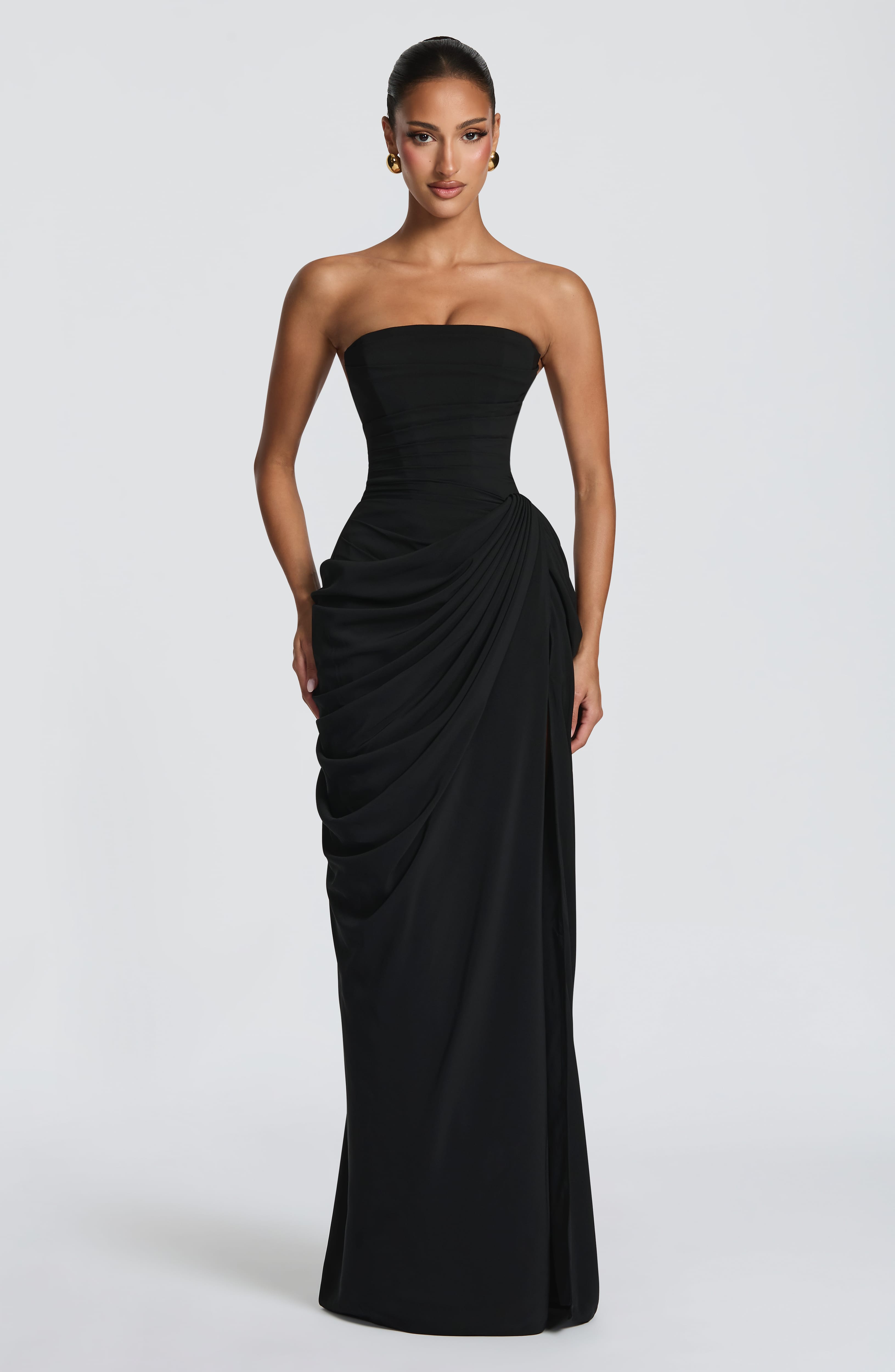 minilena Cyra Maxi Dress Black