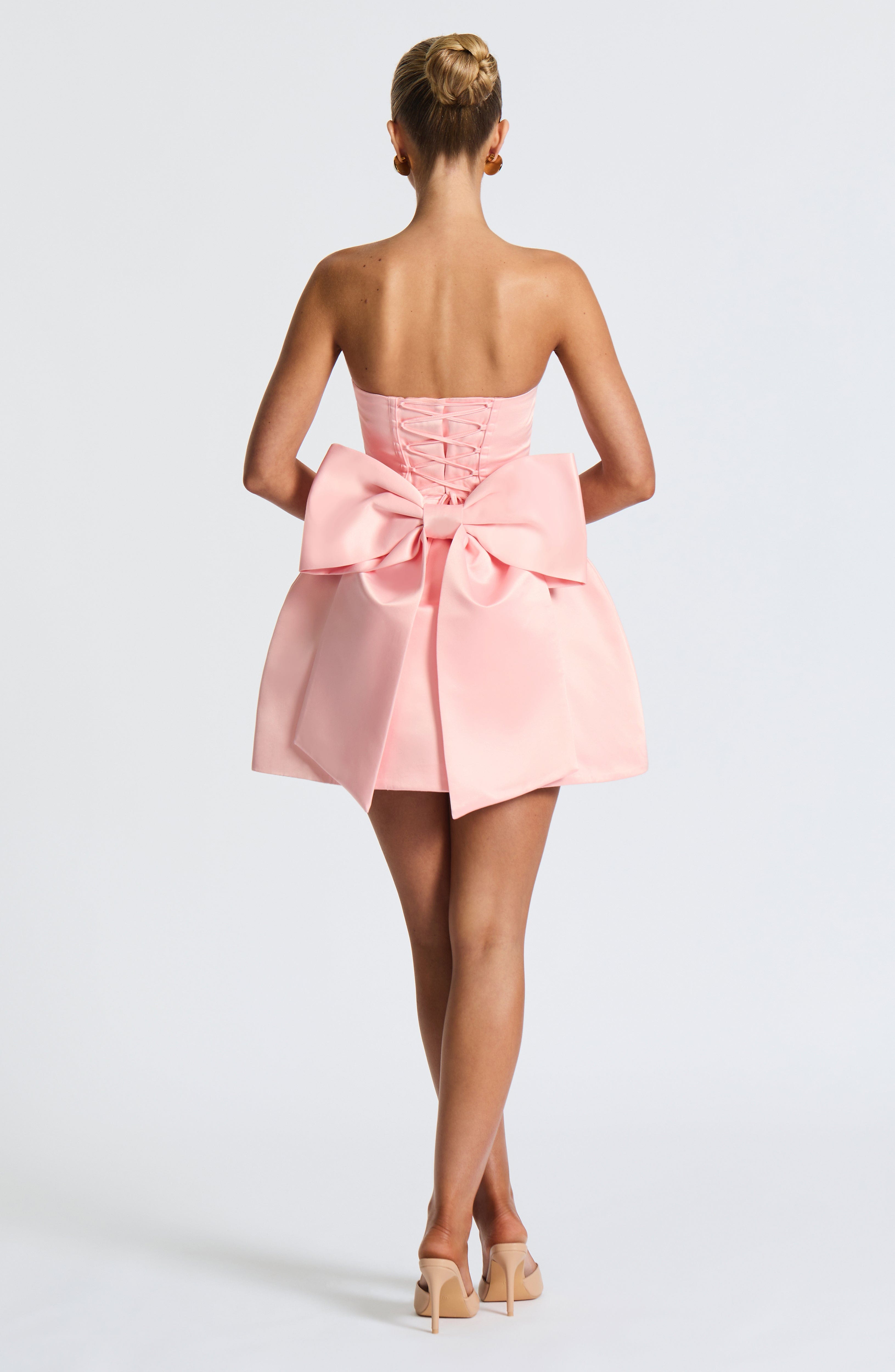 minilena Abbey Mini Dress Blush