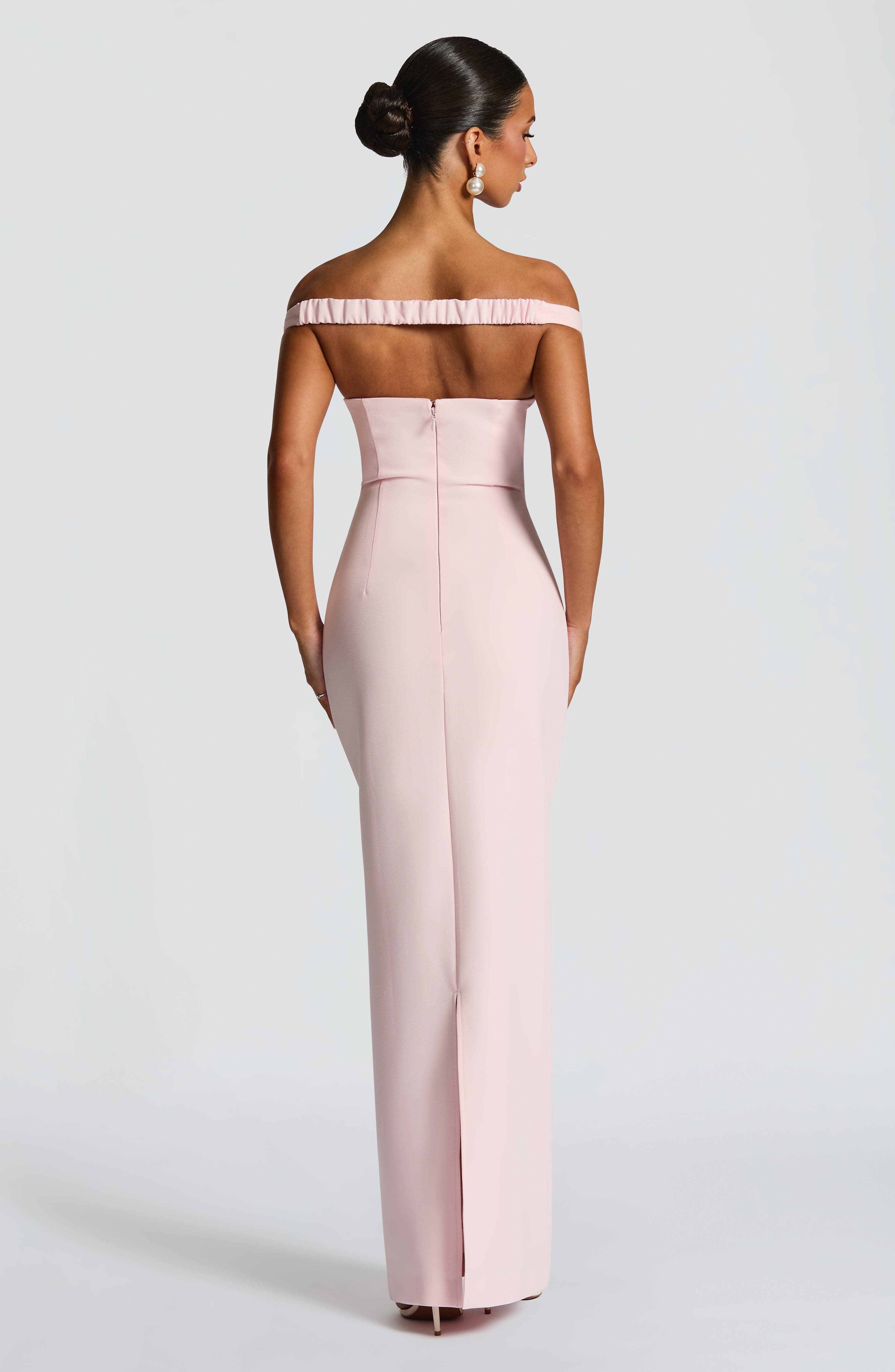 minilena Abigail Maxi Dress Blush