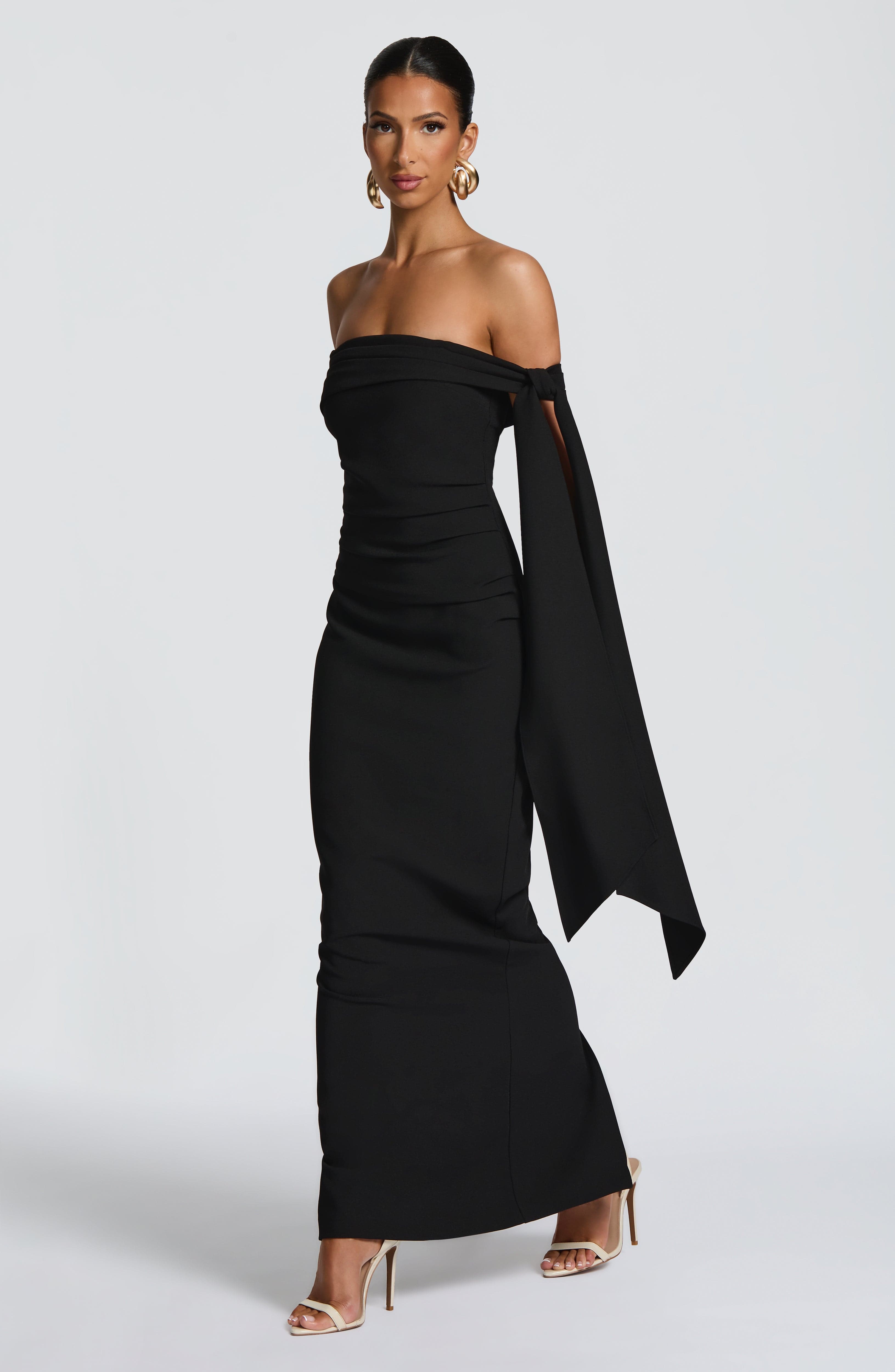 minilena Addie Maxi Dress Black