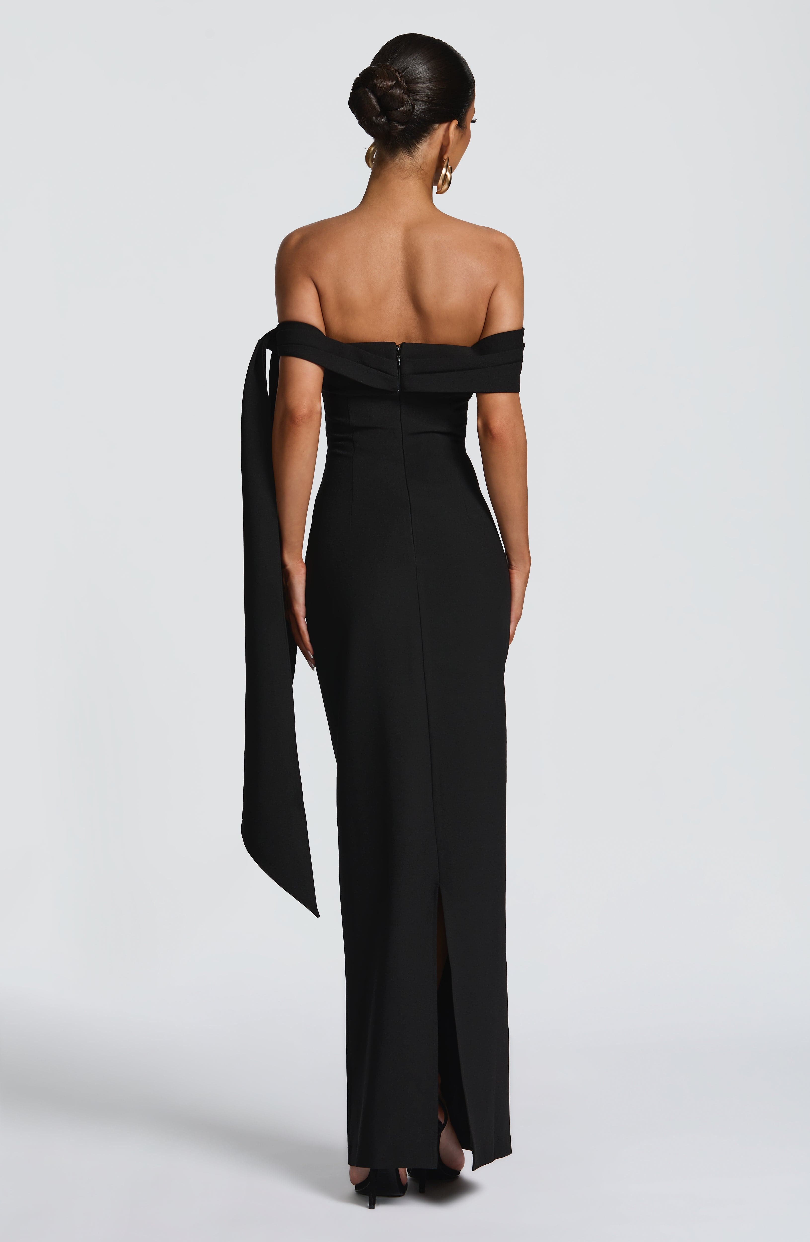 minilena Addie Maxi Dress Black