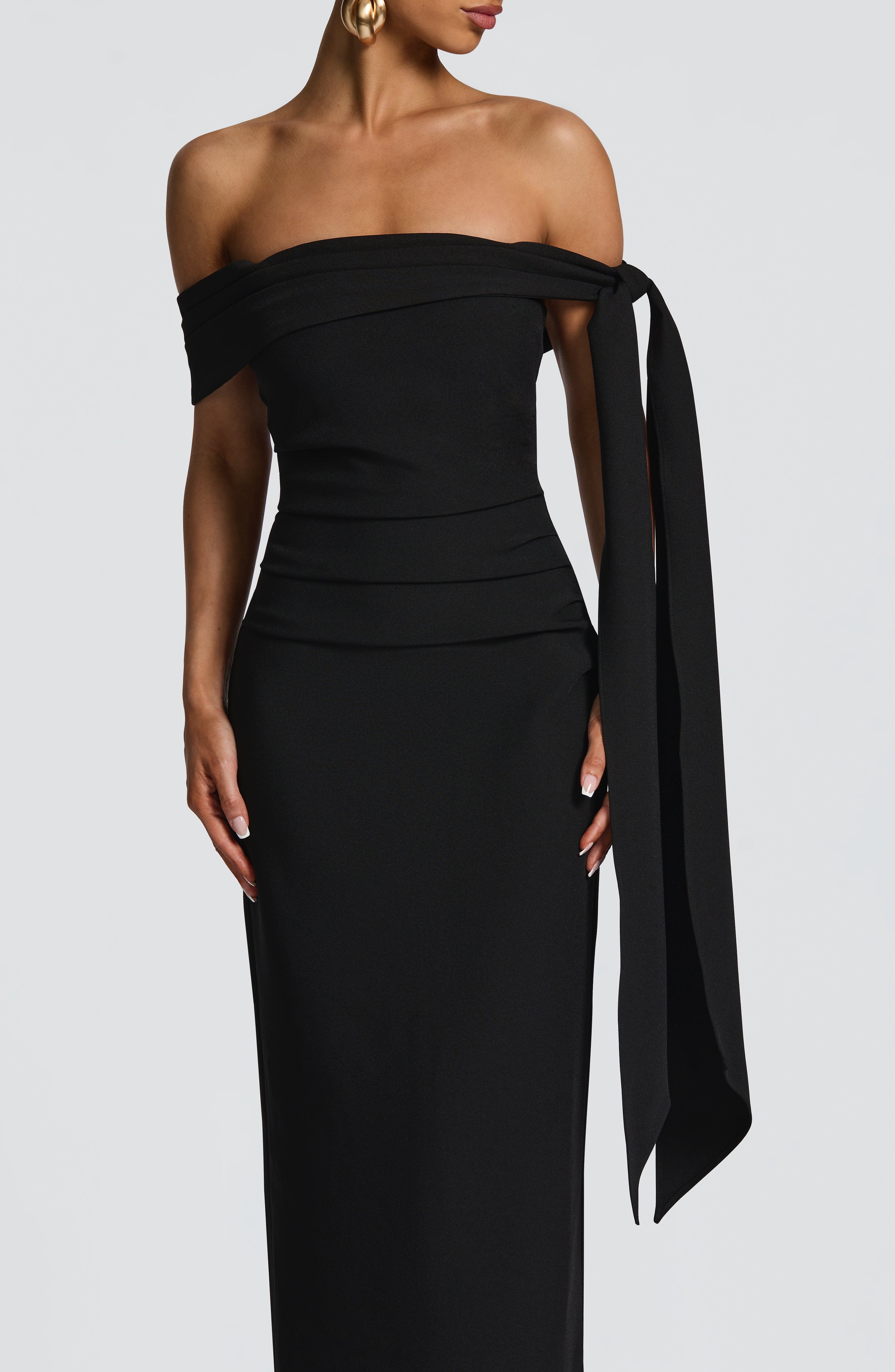 minilena Addie Maxi Dress Black