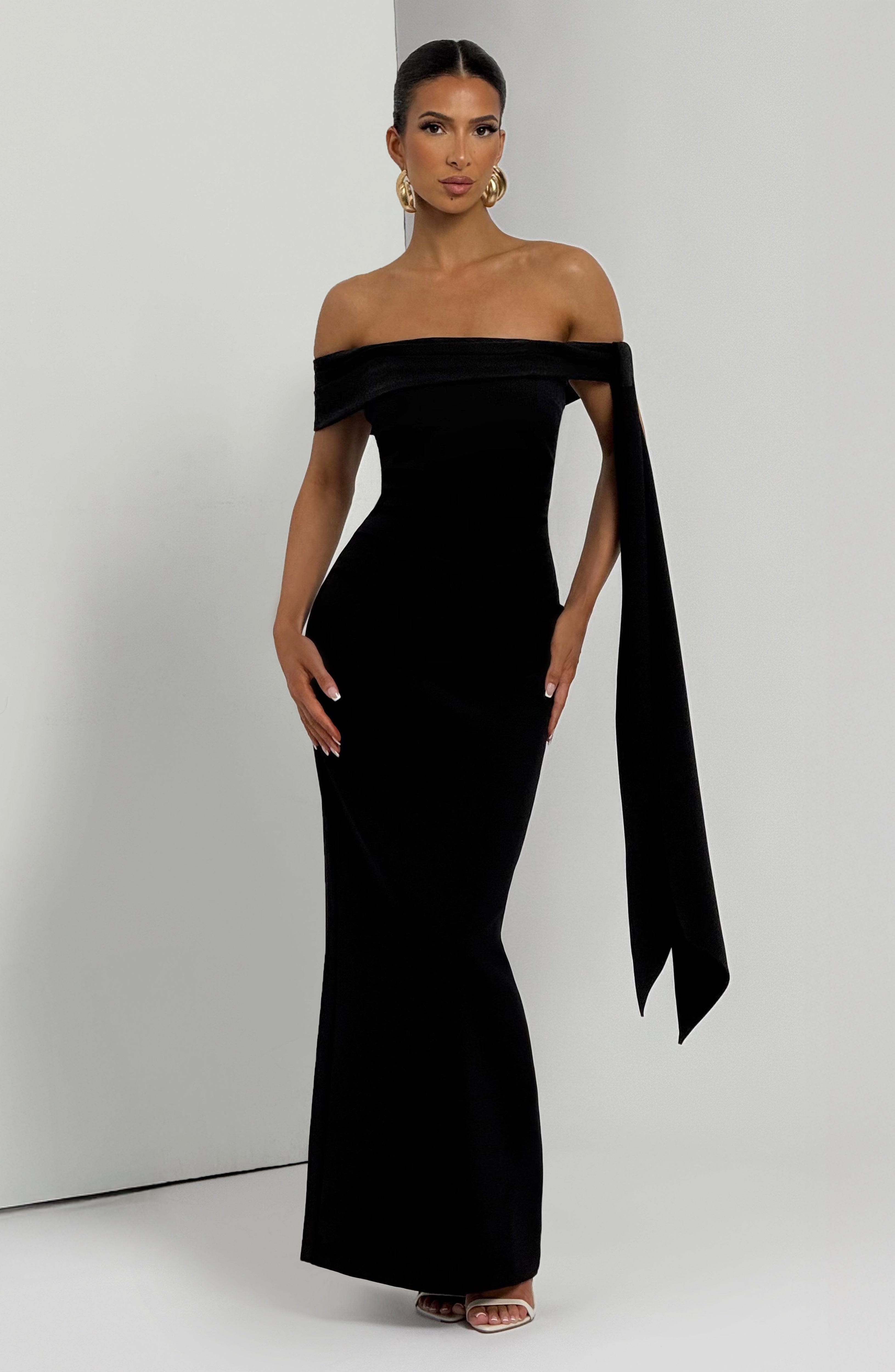 minilena Addie Maxi Dress Black