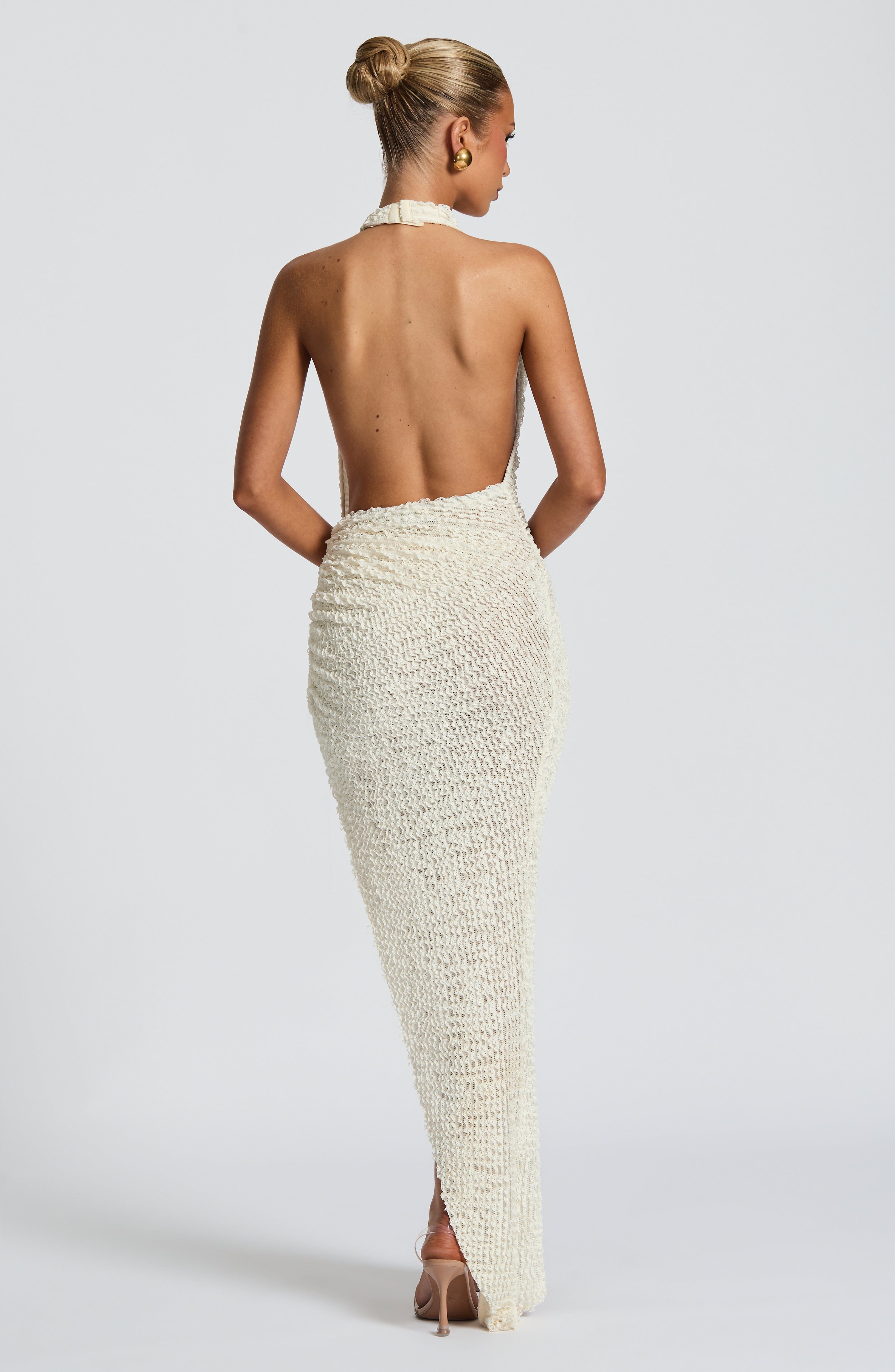 minilena Airla Midi Dress Ivory