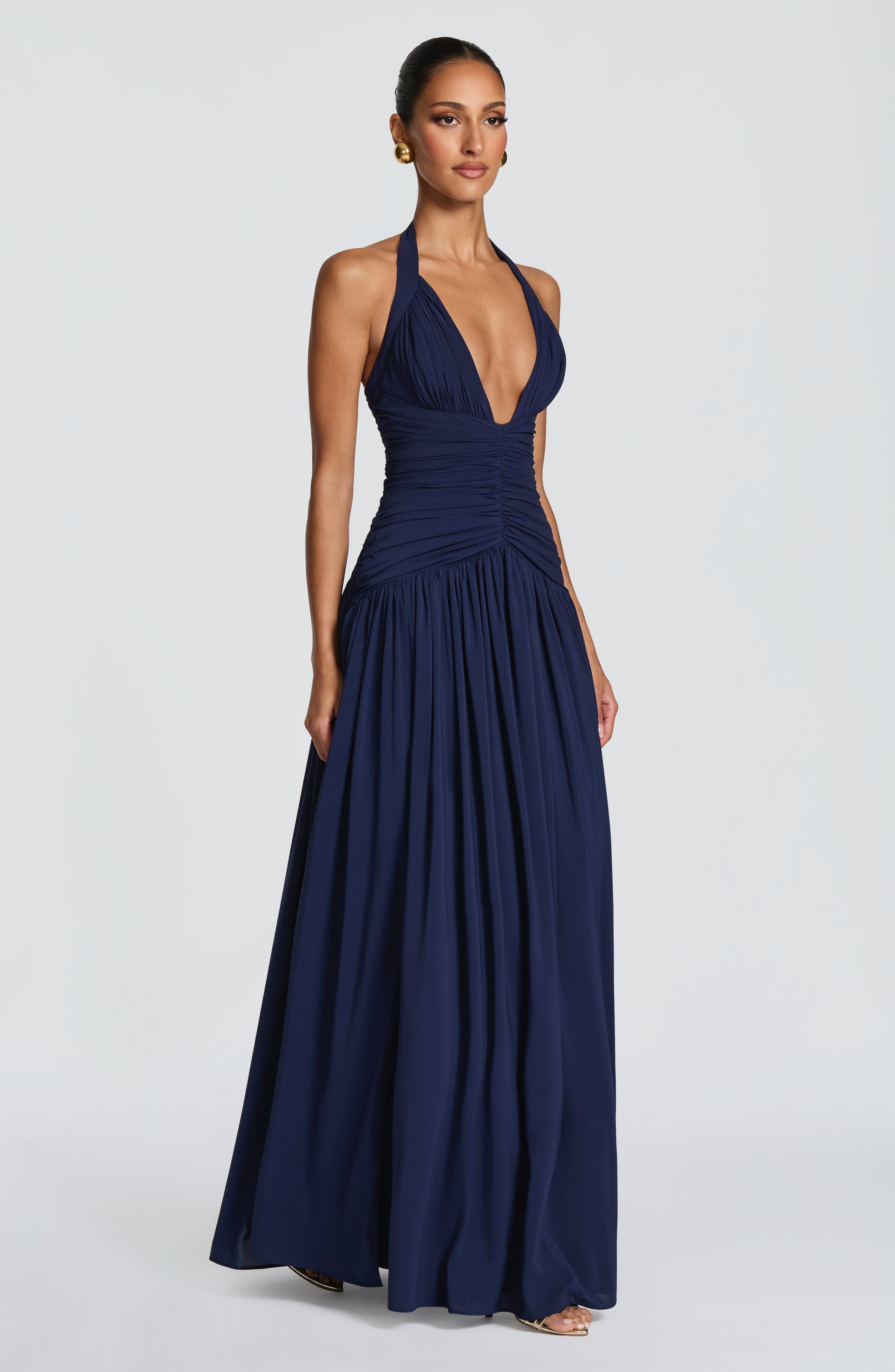 minilena Amaris Maxi Dress Navy