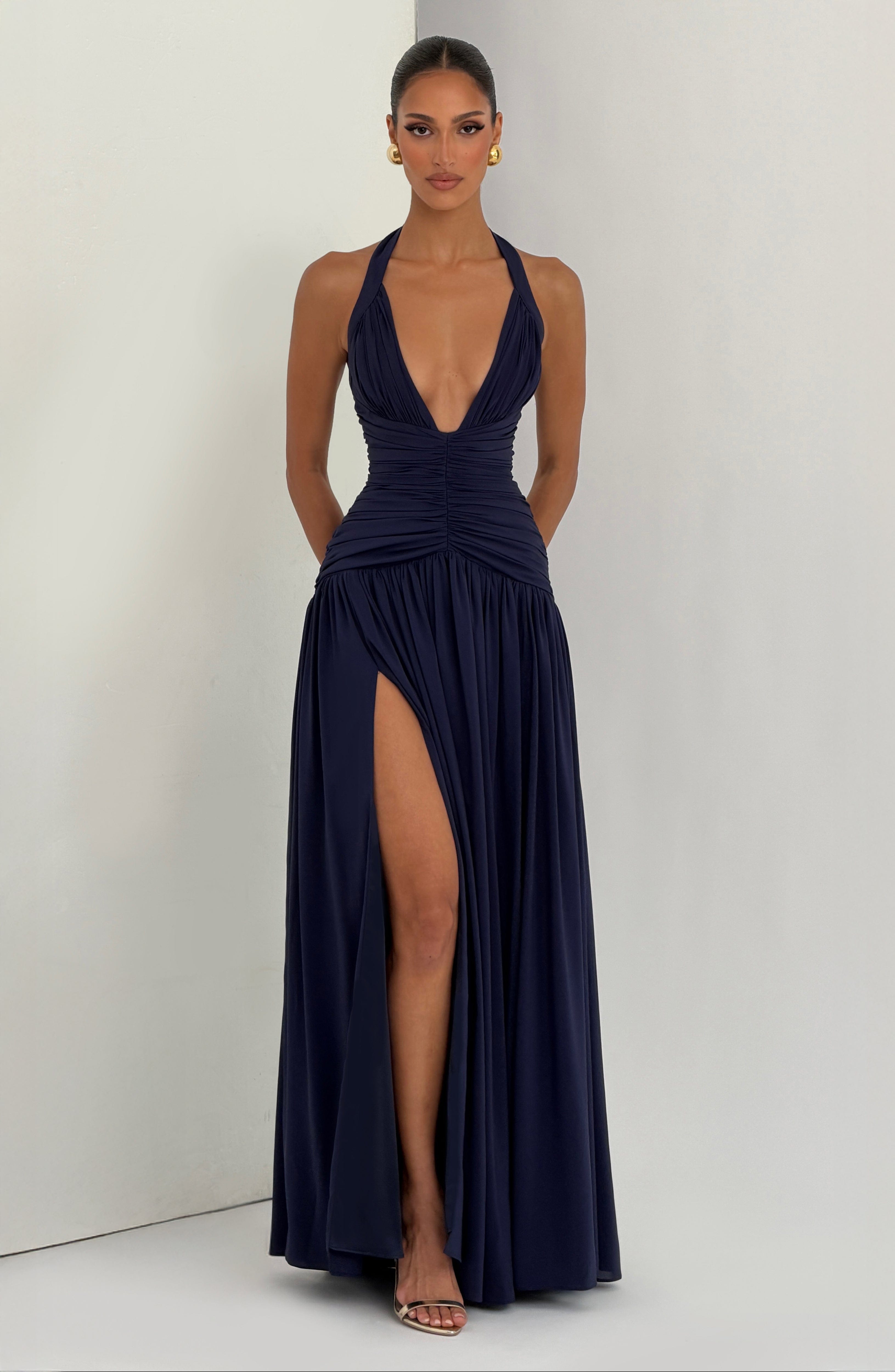 minilena Amaris Maxi Dress Navy