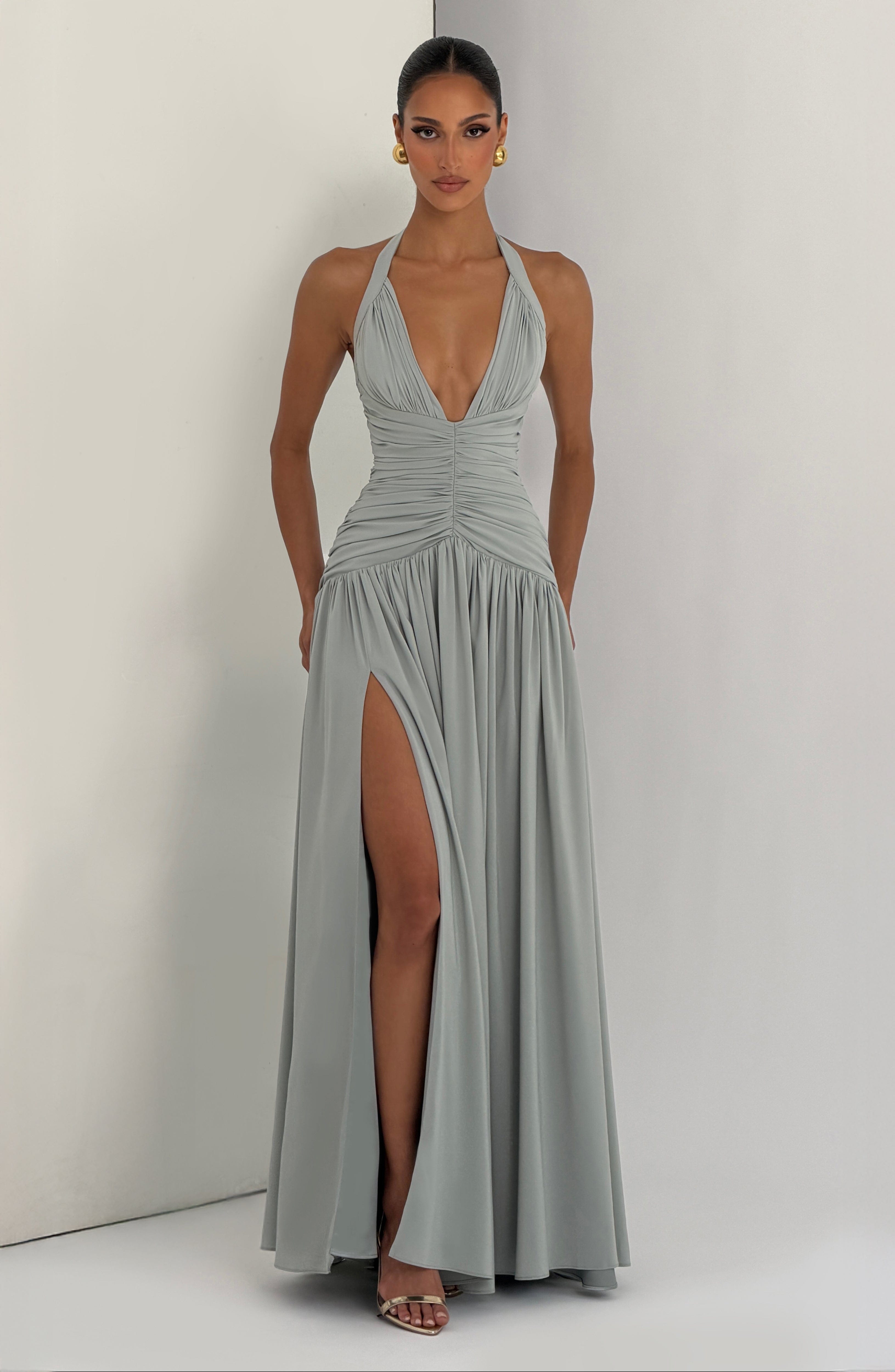 minilena Amaris Maxi Dress Sage