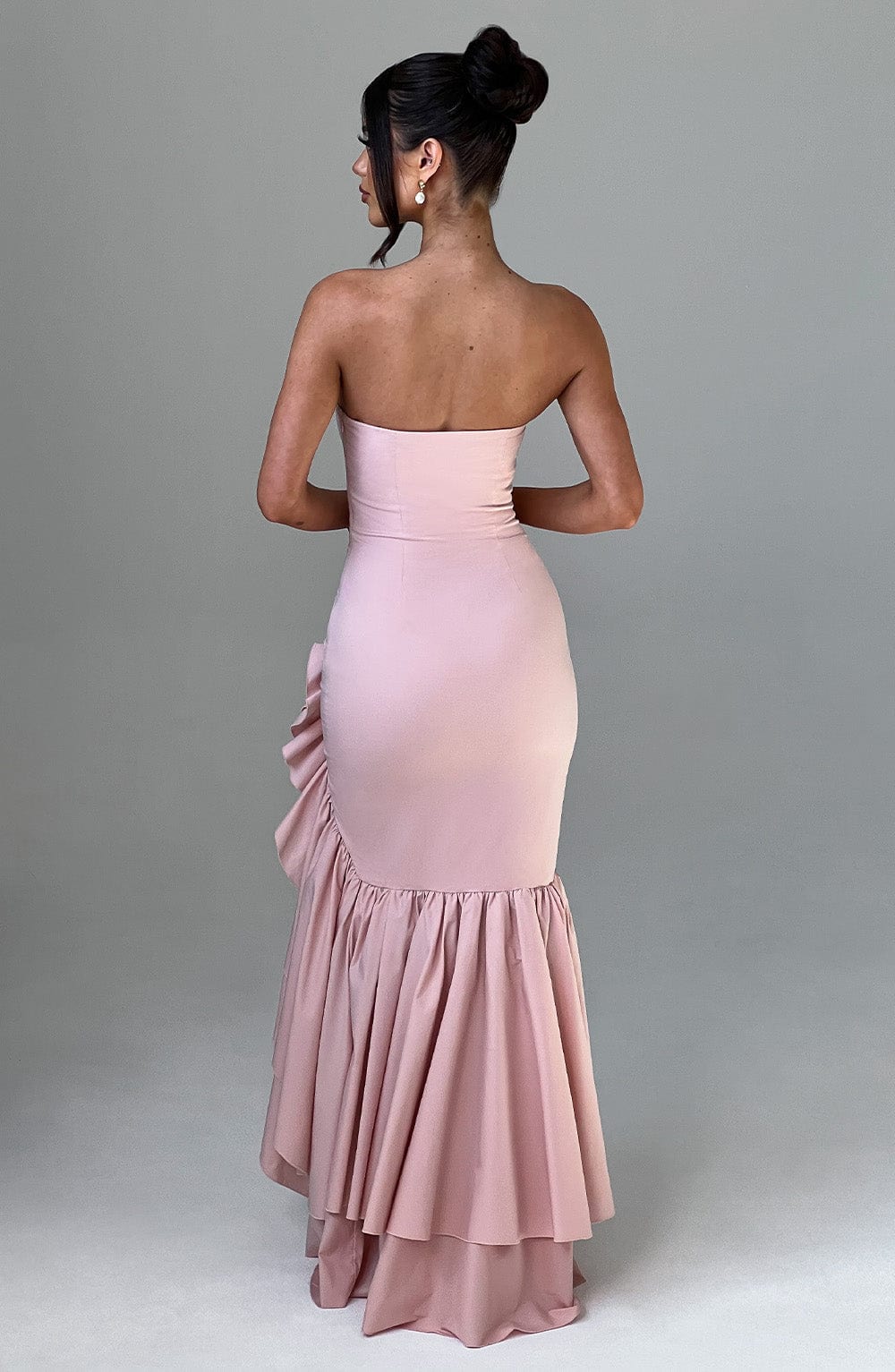 minilena Angelina Maxi Dress Blush