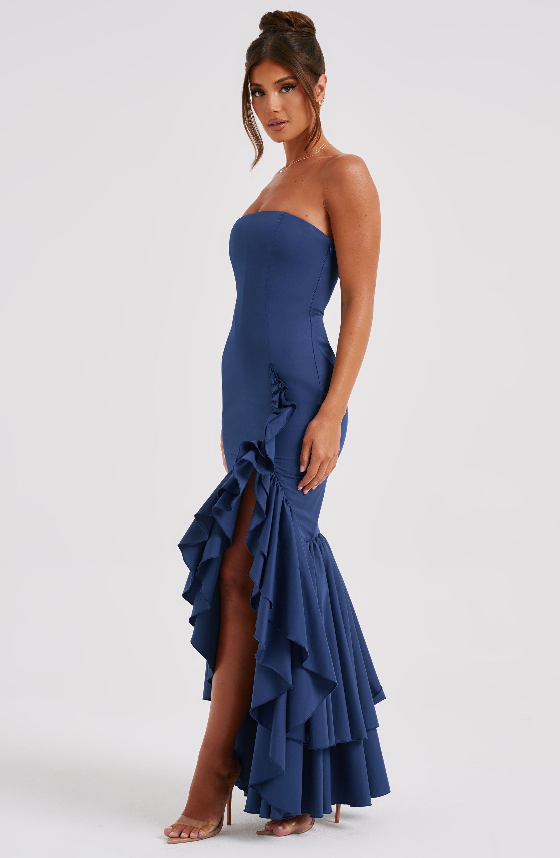 minilena Angelina Maxi Dress Navy