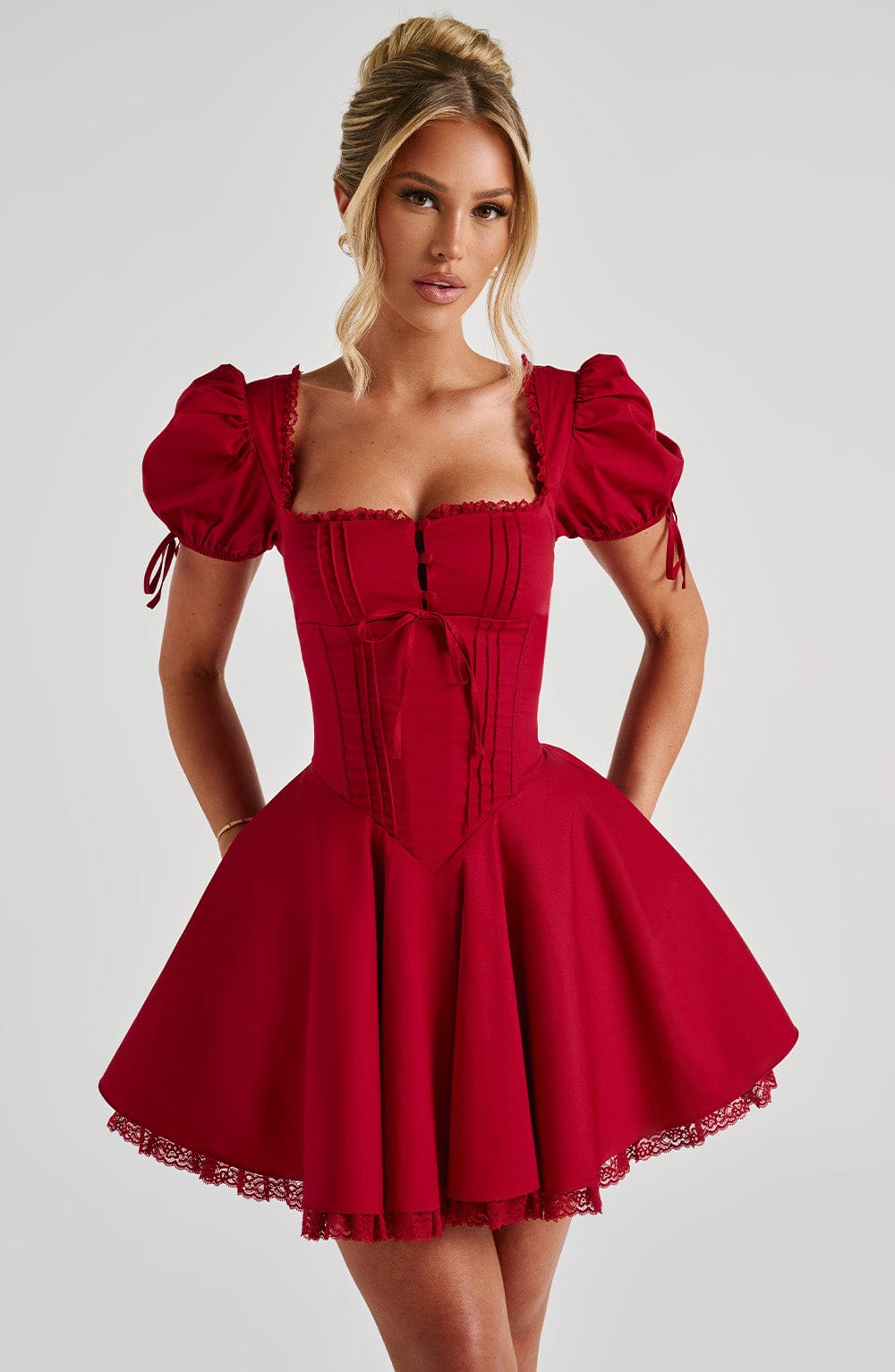 minilena Annie Mini Dress Red