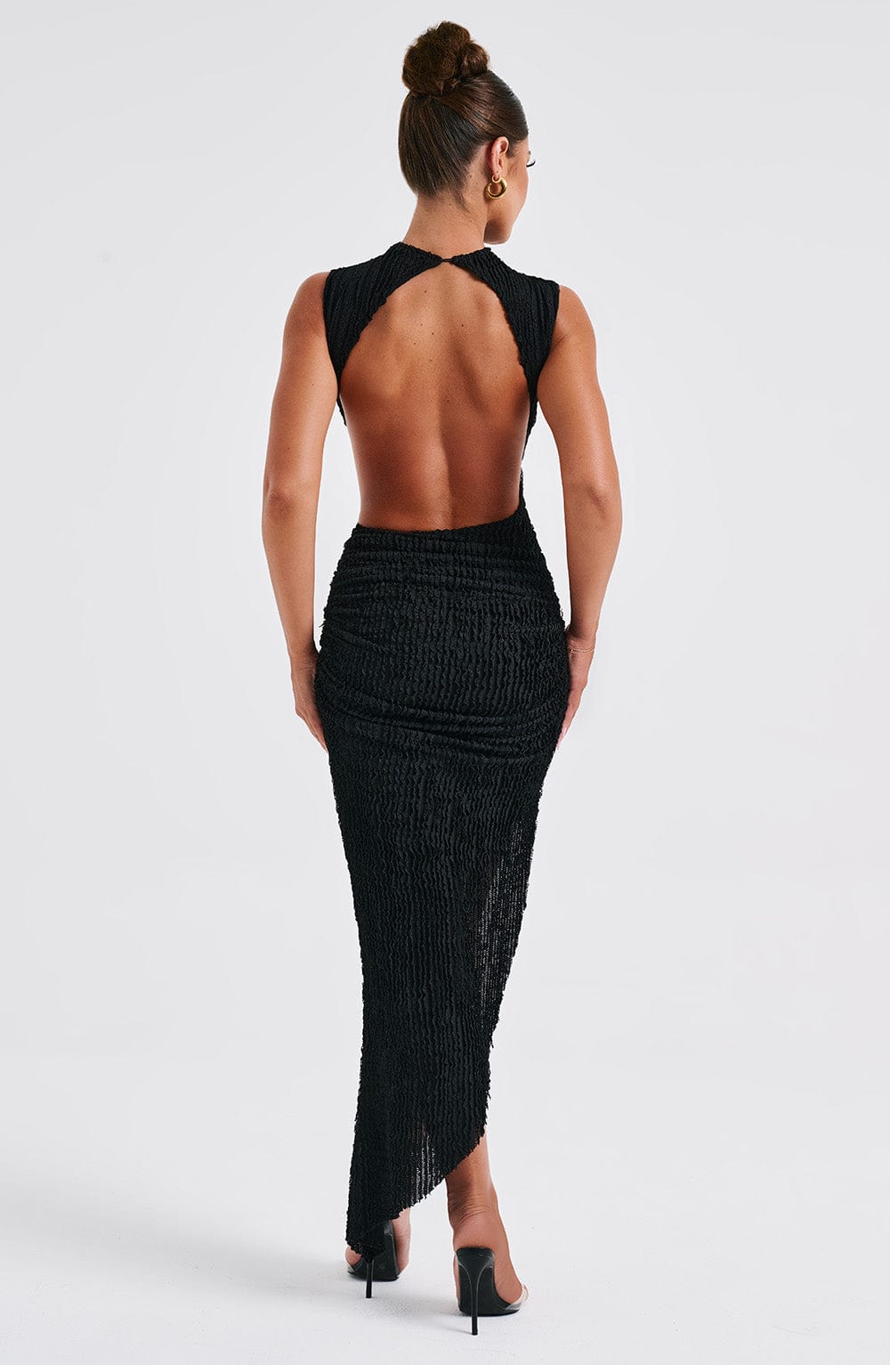 minilena Aphrodite Midi Dress Black