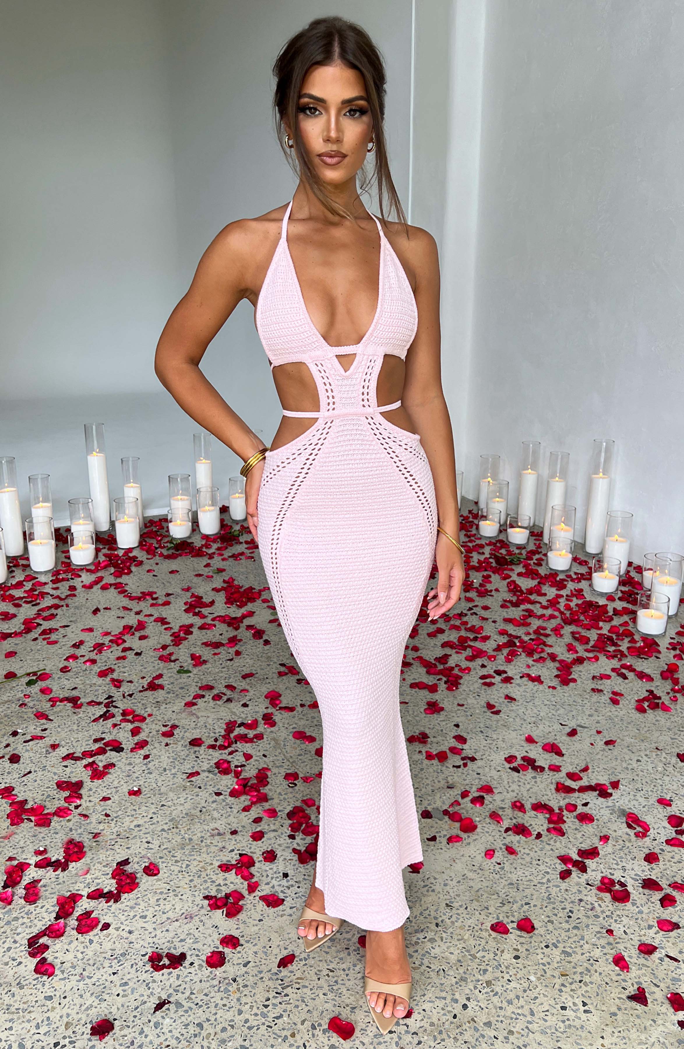 minilena Arabella Maxi Dress Blush