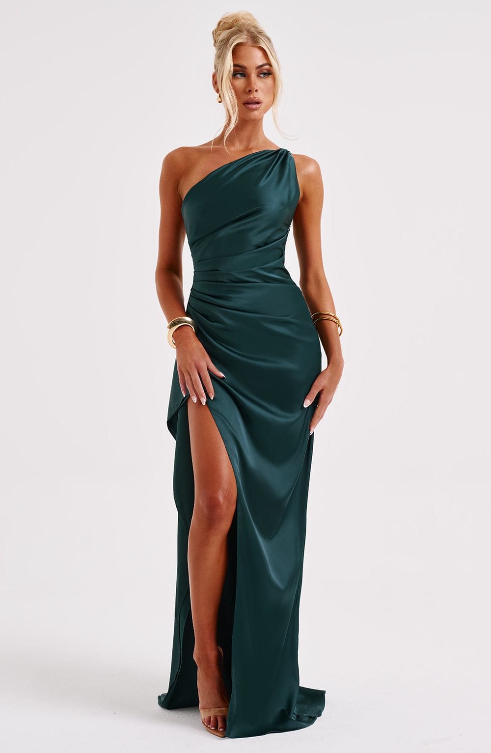 minilena Ariel Maxi Dress Emerald