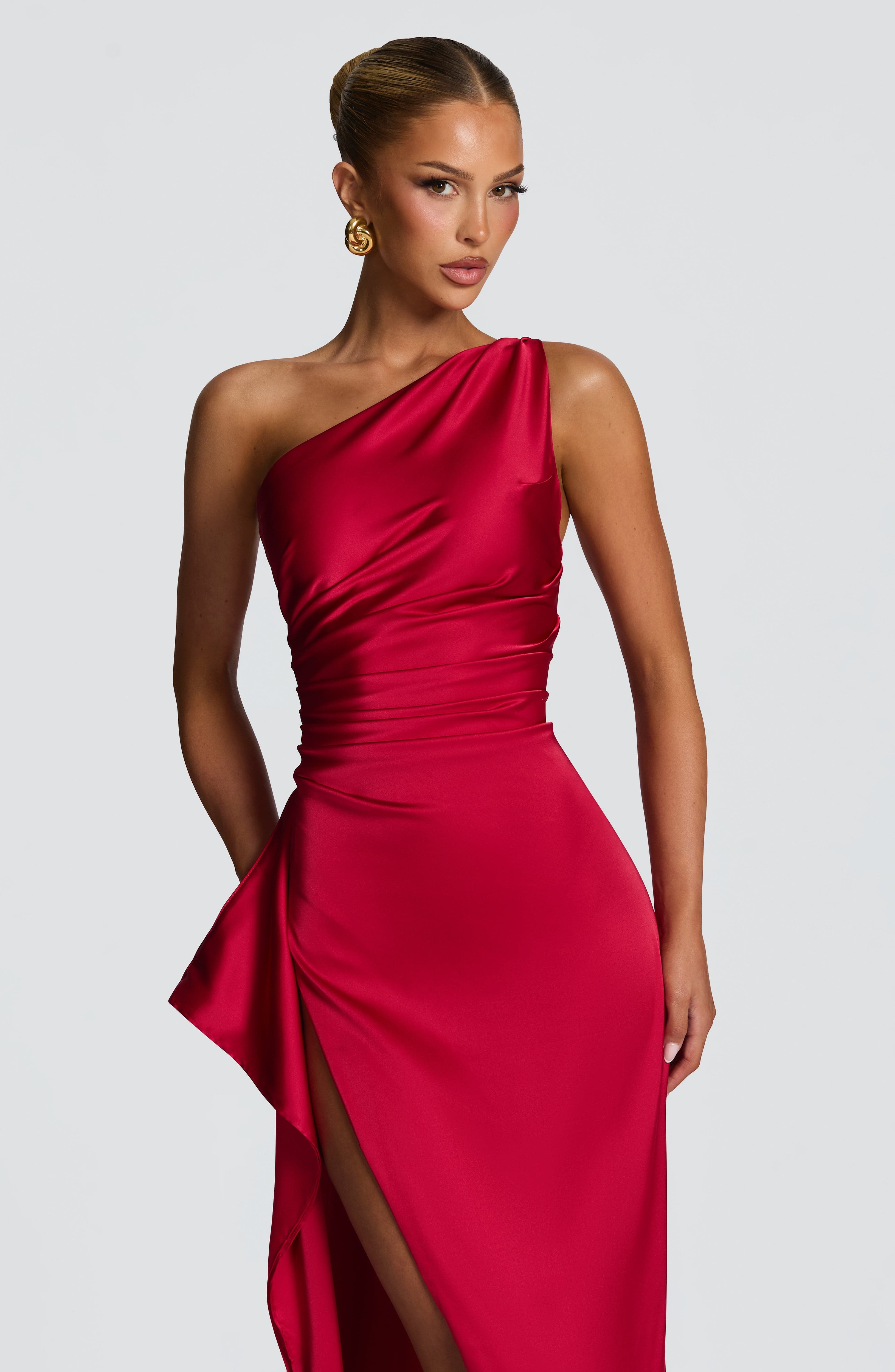 minilena Ariel Maxi Dress Red