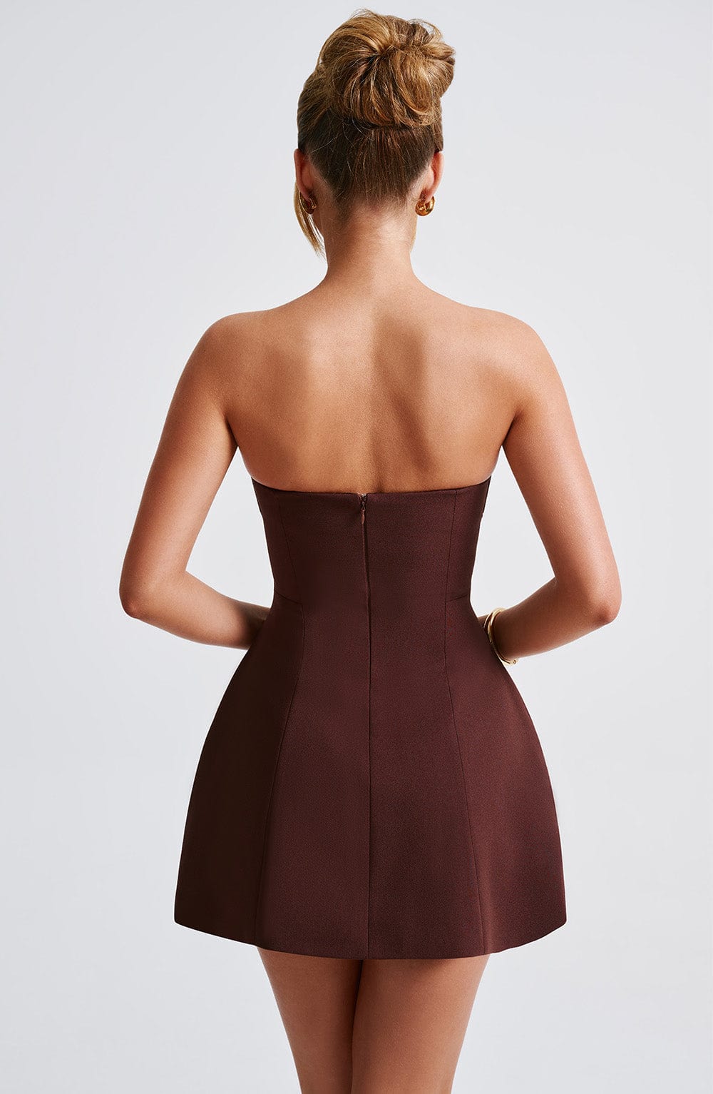 minilena Asha Mini Dress Brown
