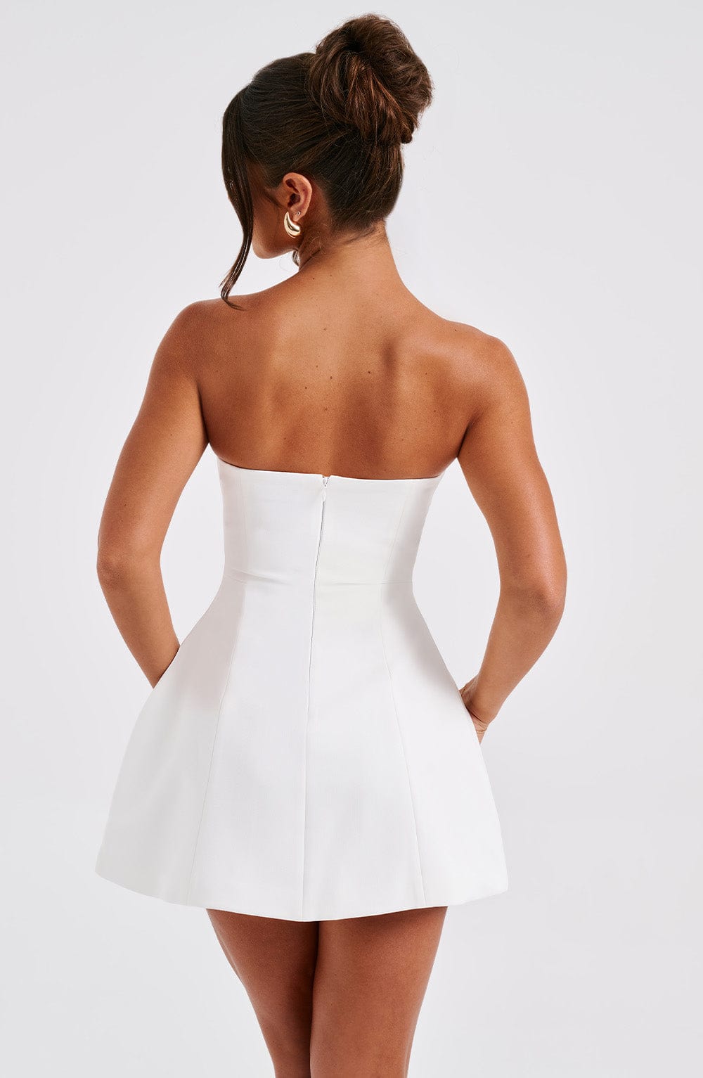 minilena Asha Mini Dress Ivory